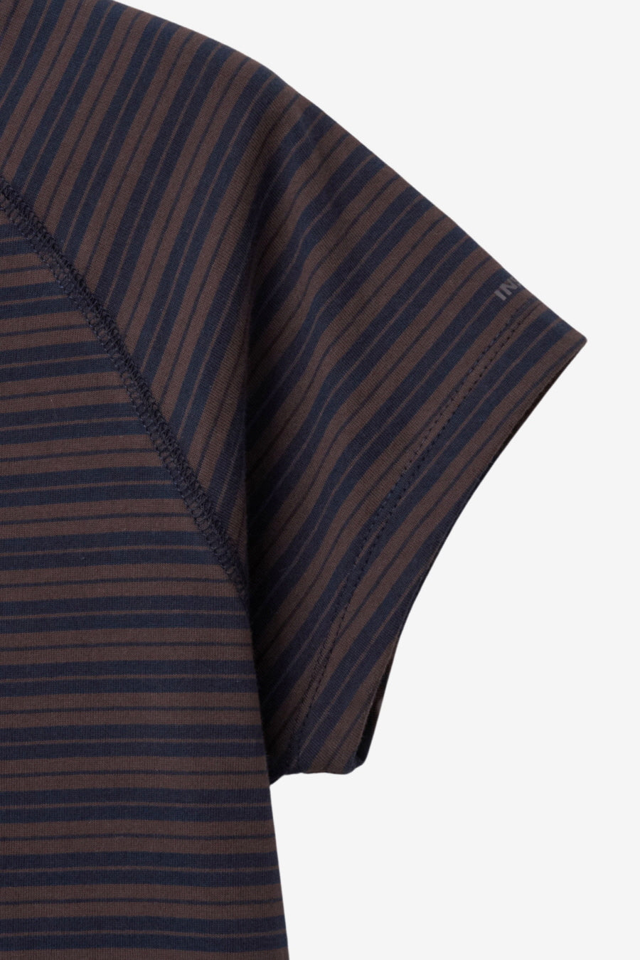 Insilence - Stripe Baby T-Shirt (Brown) product image 10 | TRAB K-Fashion Australia