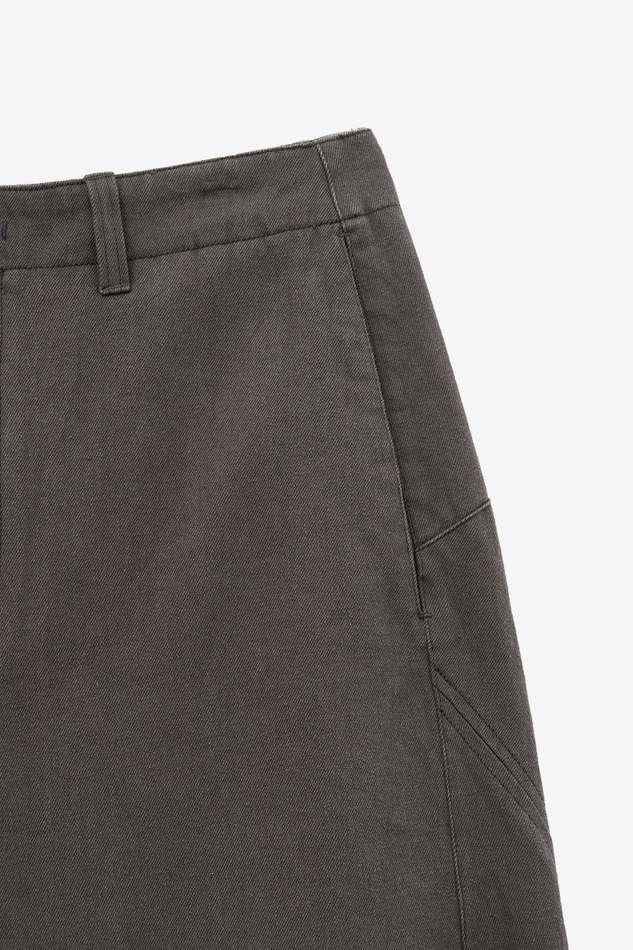 Insilence - Incision Curved Pants (Taupe Brown) product image 12 | TRAB K-Fashion Australia