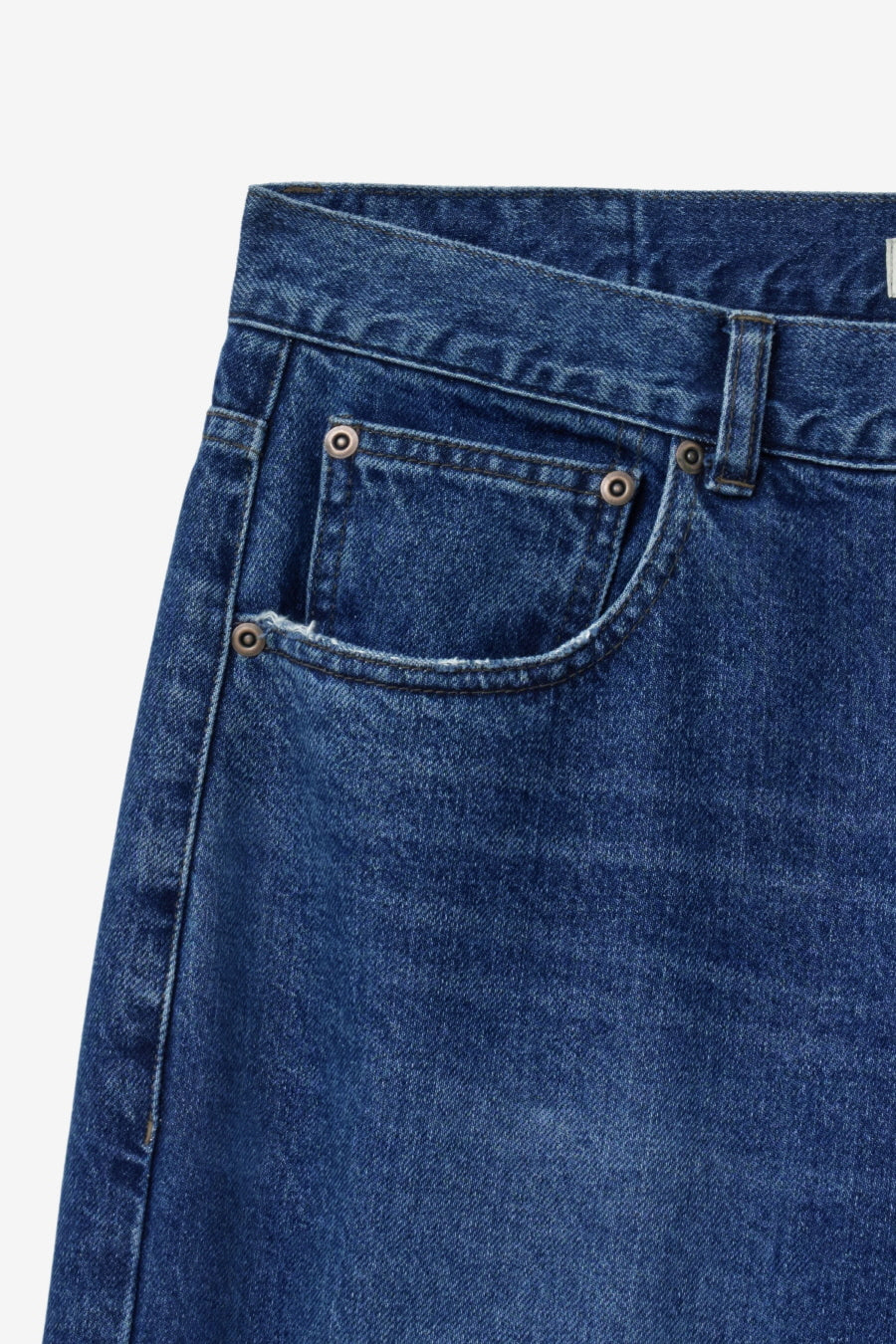 Insilence - Straight Fit Denim Pants (Blue) product image 12 | TRAB K-Fashion Australia