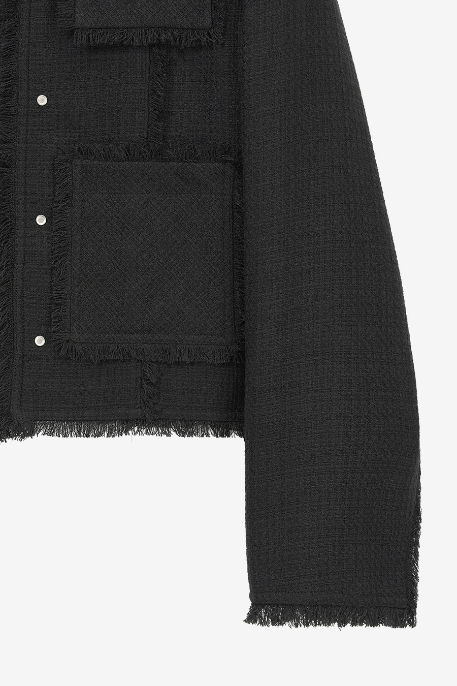 Insilence - Studded tweed jacket (Black) product image 10 | TRAB K-Fashion Australia