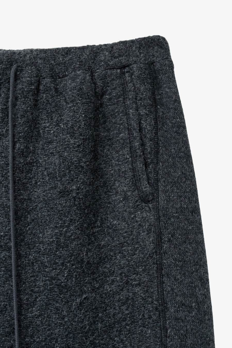 Insilence - Alpaca Wool Jersey Pants (Charcoal) product image 10 | TRAB K-Fashion Australia
