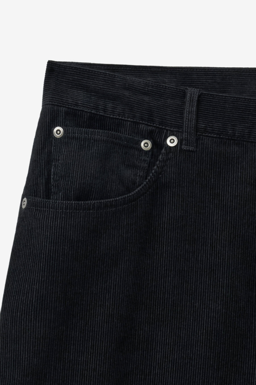 Insilence - Corduroy SemiFlare Pants (Black) product image 8 | TRAB K-Fashion Australia