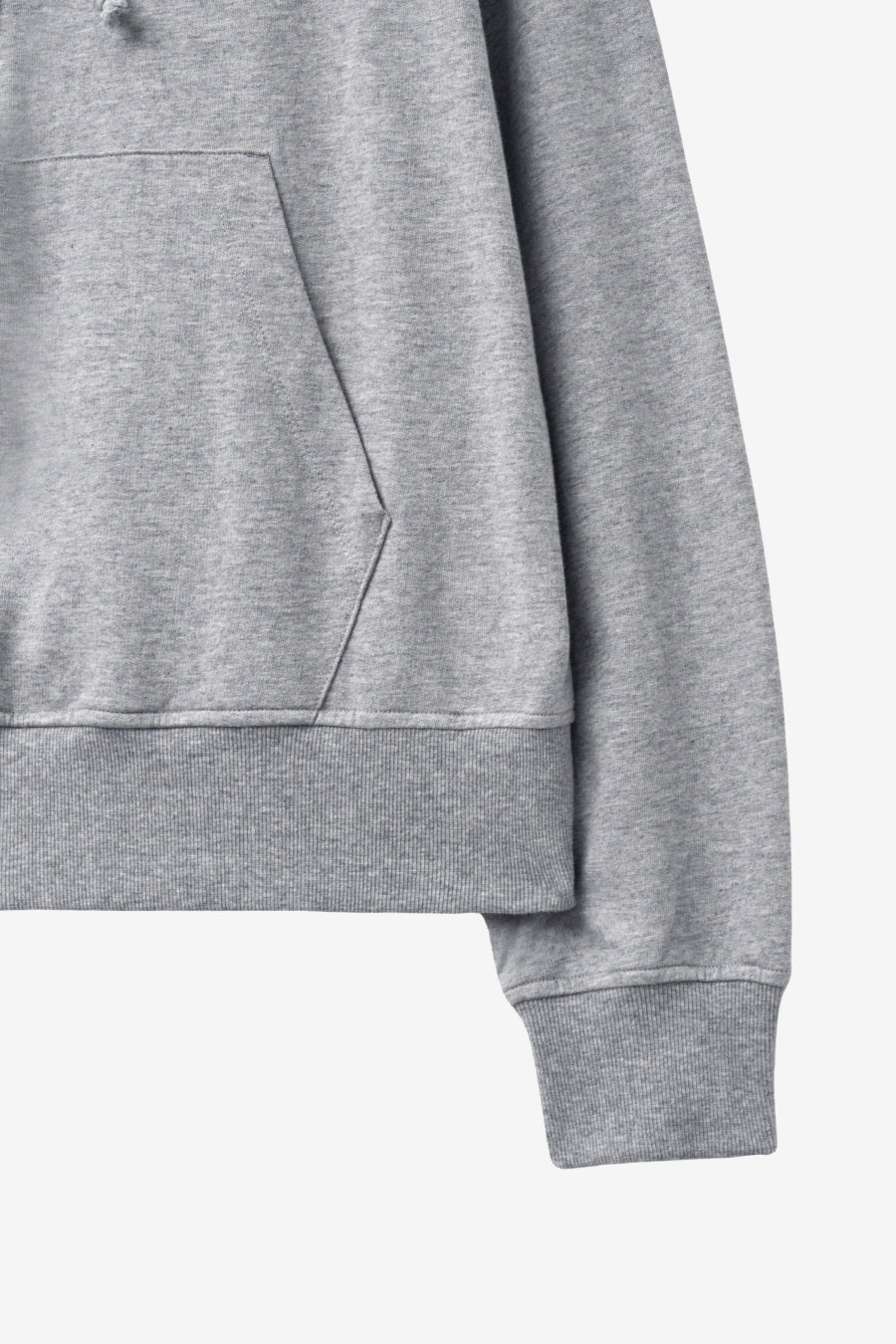 Insilence - Lightweight Hooded Zip-Up (Melange Grey) product image 10 | TRAB K-Fashion Australia