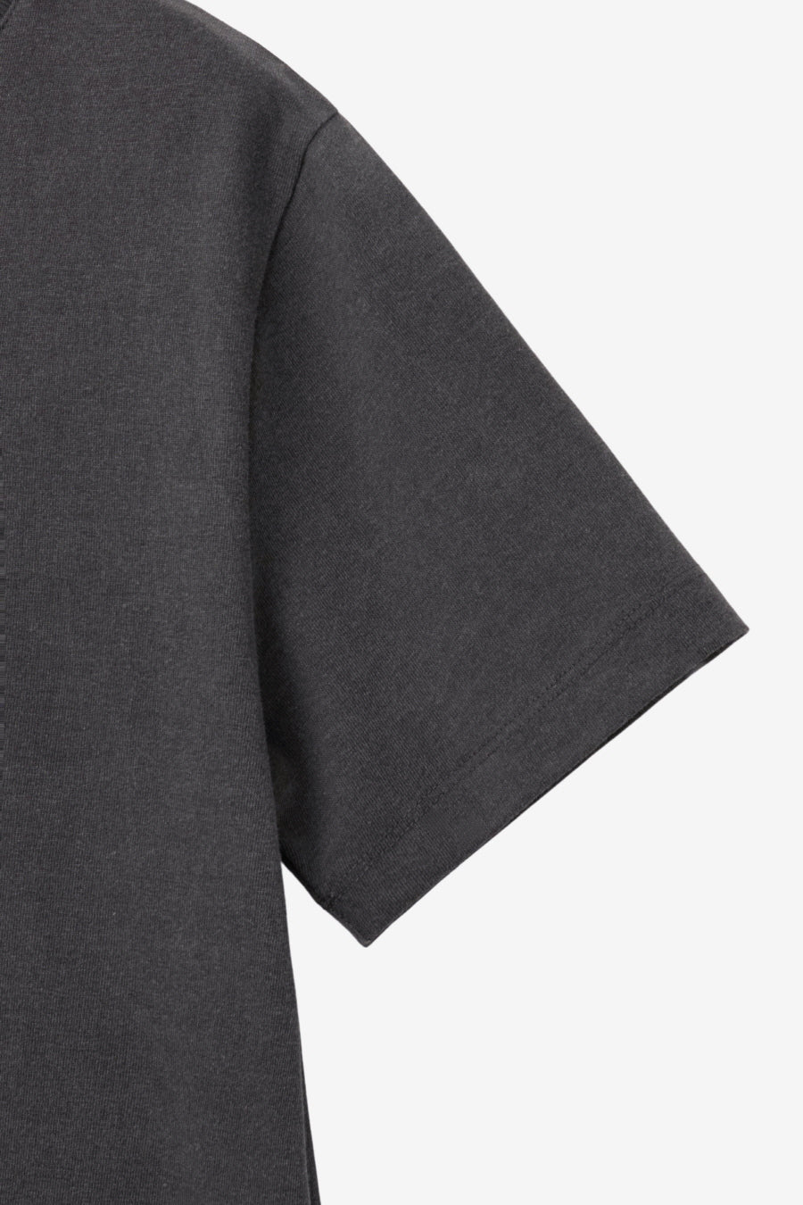 Insilence - Fringe Studded T-shirt (Charcoal) product image 10 | TRAB K-Fashion Australia
