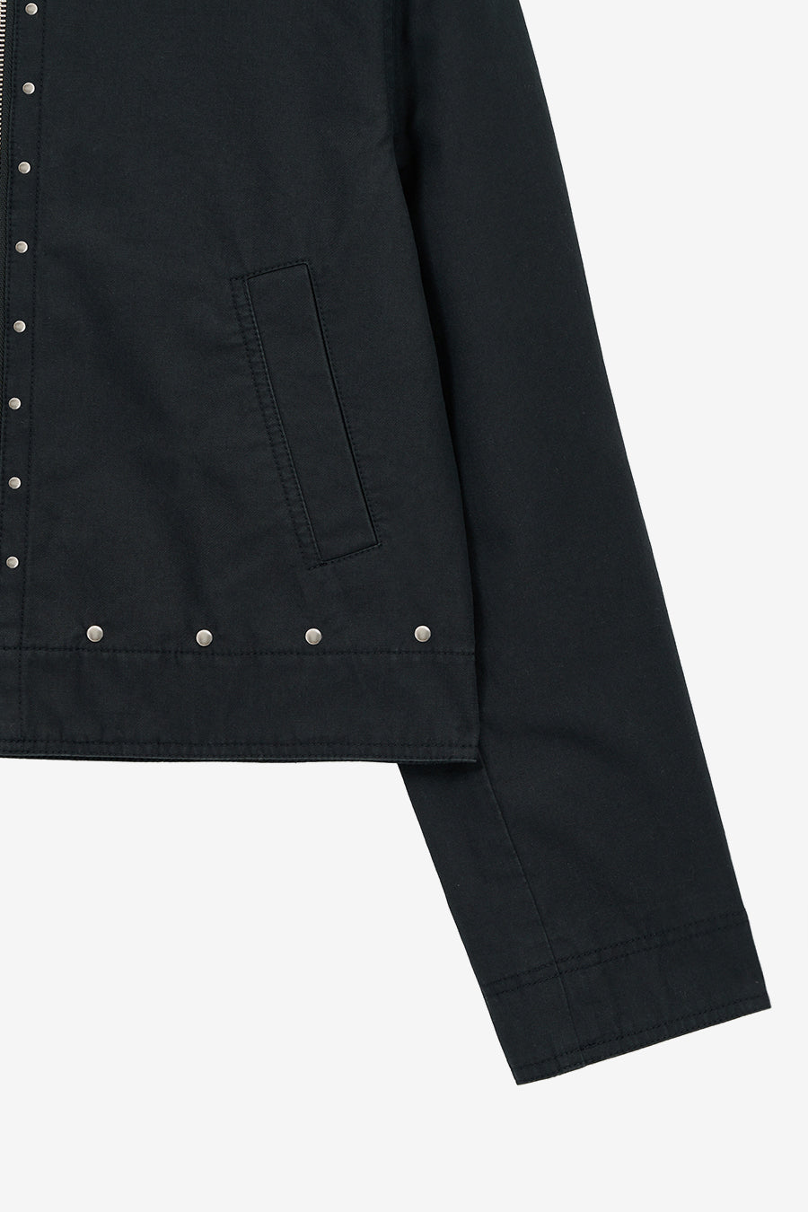 Insilence - Cotton Stud Jacket (Black) product image 10 | TRAB K-Fashion Australia
