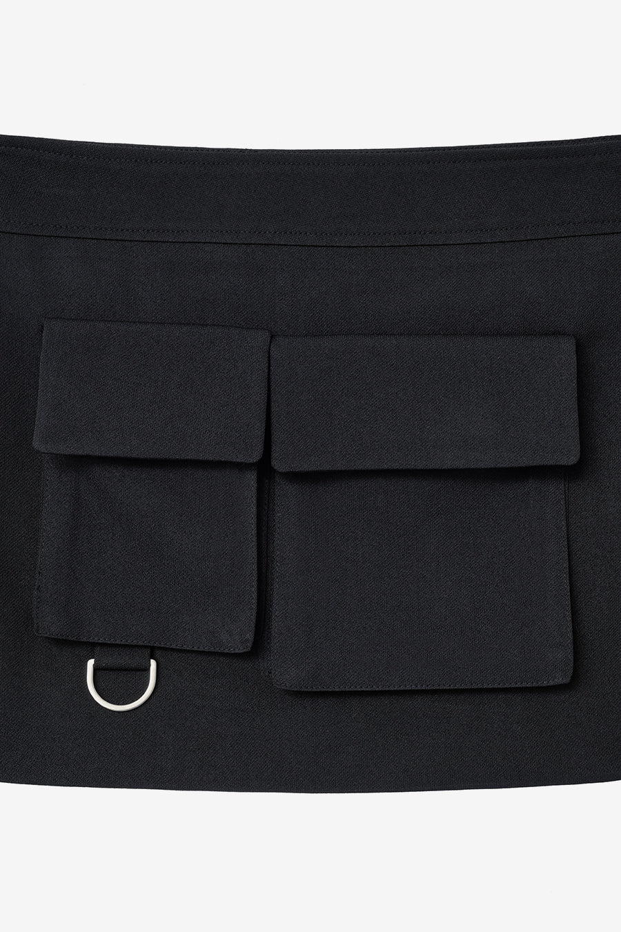Insilence - Layered Belt Skirt (Black) product image 12 | TRAB K-Fashion Australia