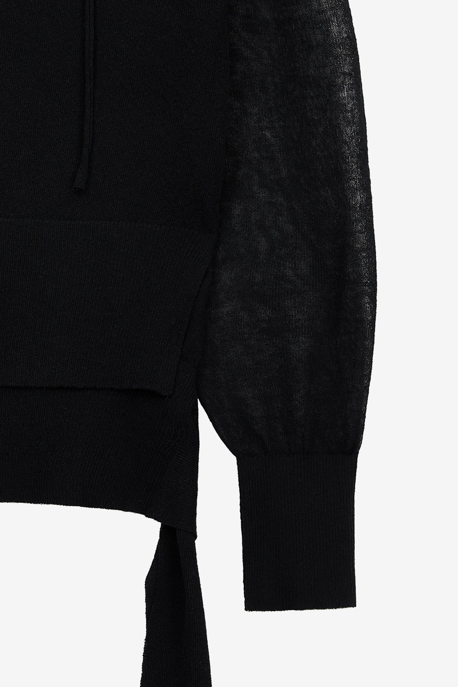 Insilence - 2-Layer Linen Cardigan (Black) product image 10 | TRAB K-Fashion Australia