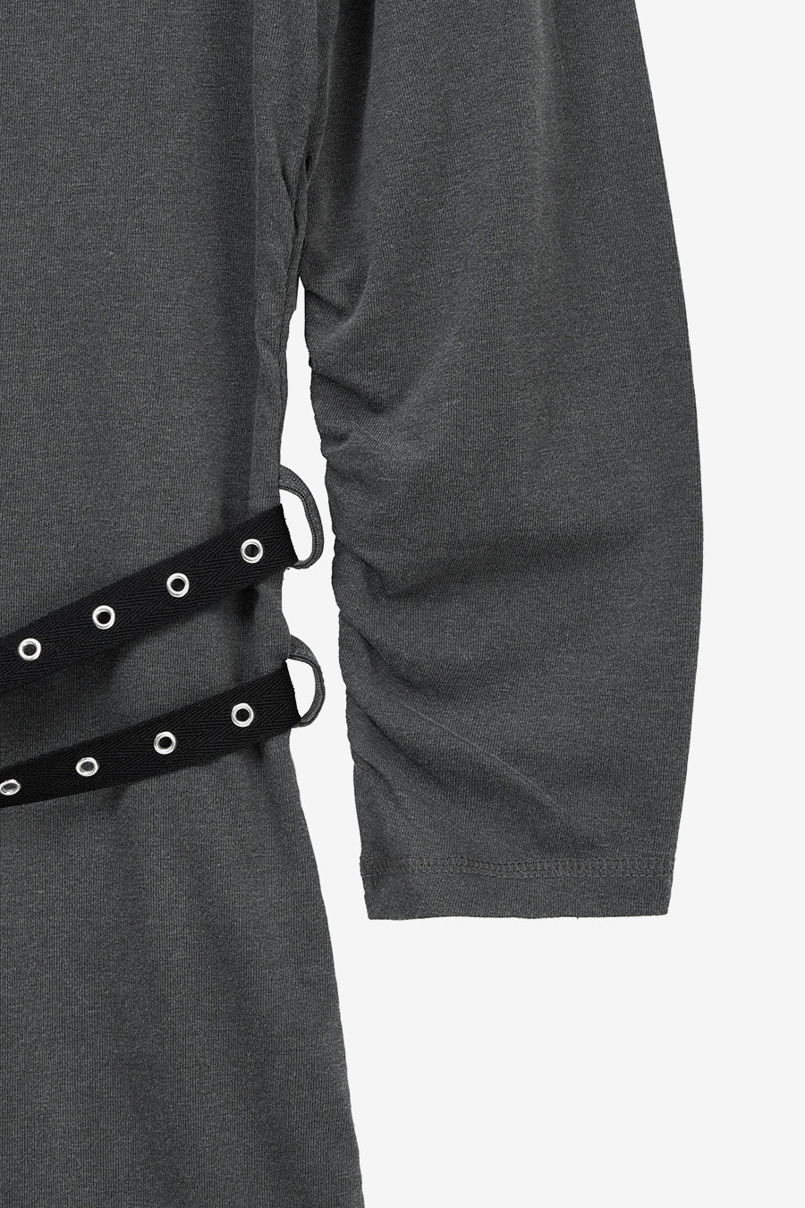 Insilence - Belted Jersey One-Piece (Charcoal) product image 12 | TRAB K-Fashion Australia