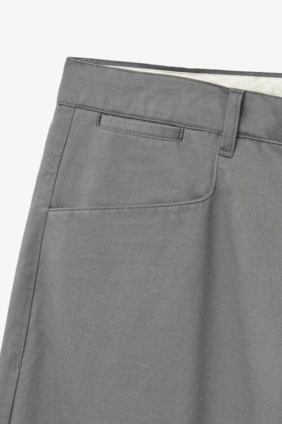 Insilence - Curved Chino Pants (Grey) product image 10 | TRAB K-Fashion Australia