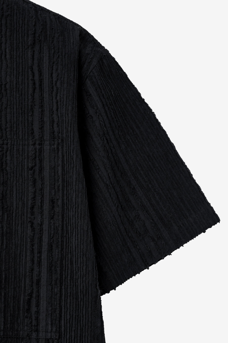 Insilence - Textured Wayne Shirt (Black) product image 10 | TRAB K-Fashion Australia