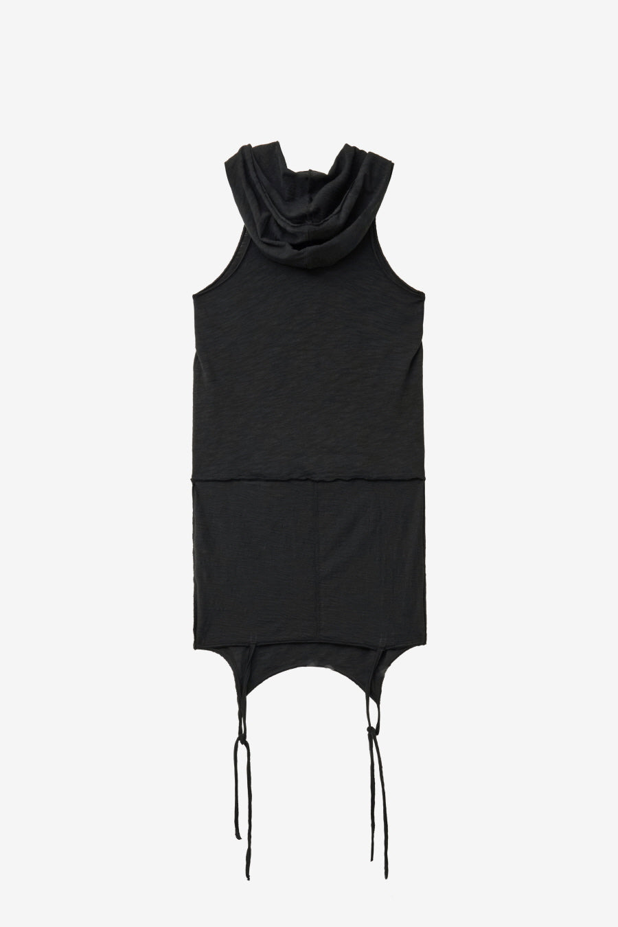 Insilence - Layered Hoodie Sleeveless (Black) product image 10 | TRAB K-Fashion Australia