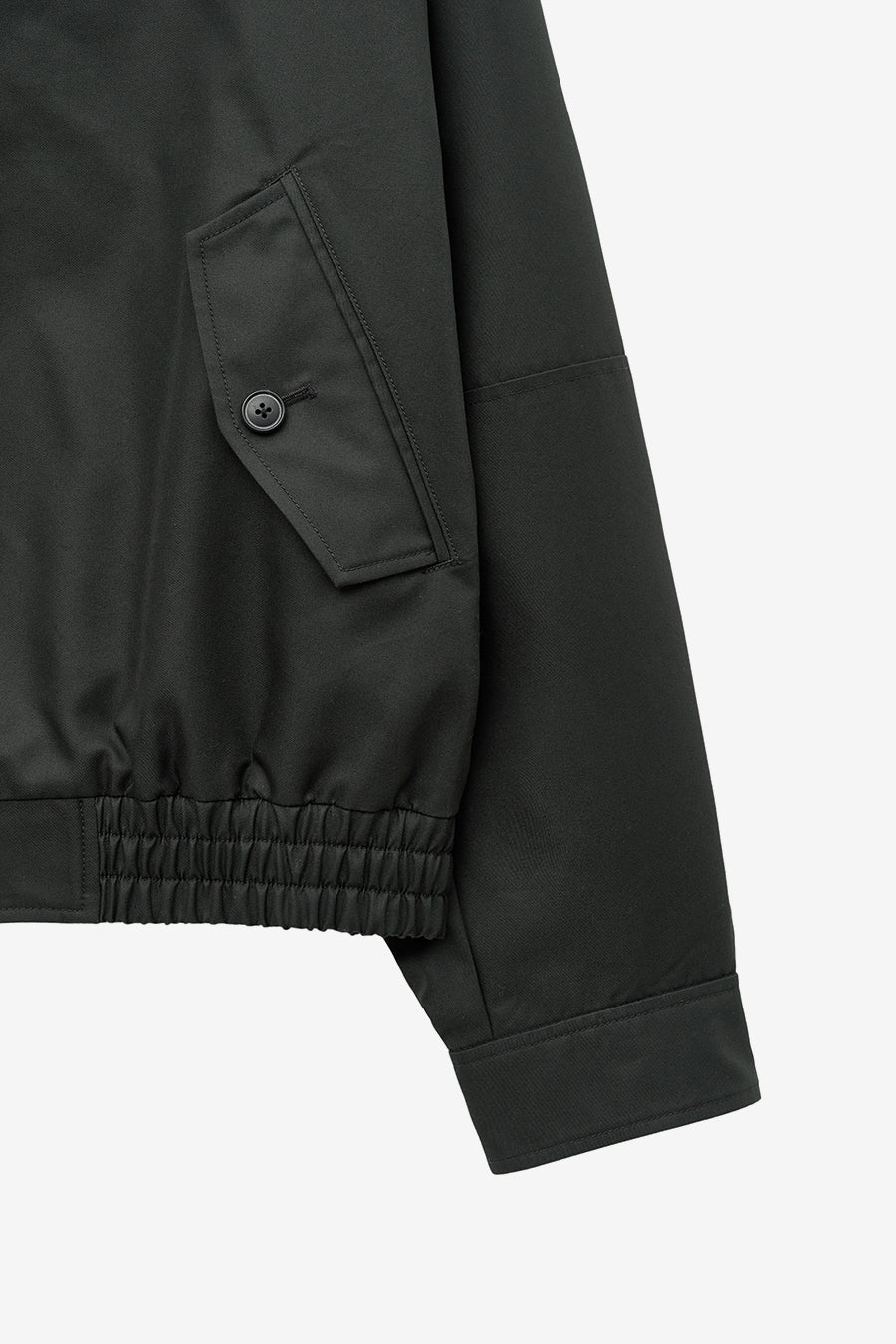 Insilence - Chambray Harrington Jacket (Black Chambray) product image 10 | TRAB K-Fashion Australia