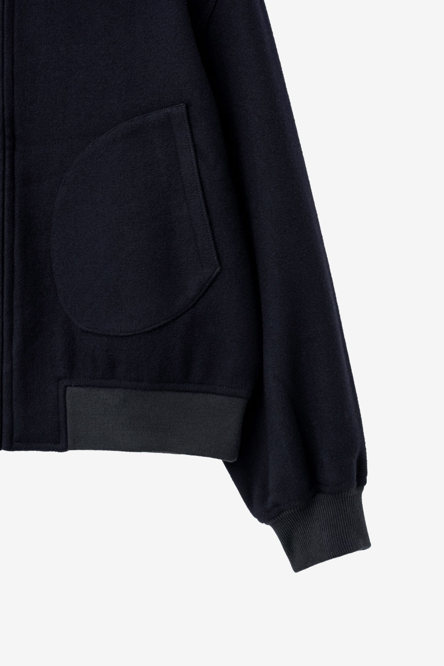 Insilence - Tasmania Wool Tanker Jacket (Navy) product image 14 | TRAB K-Fashion Australia