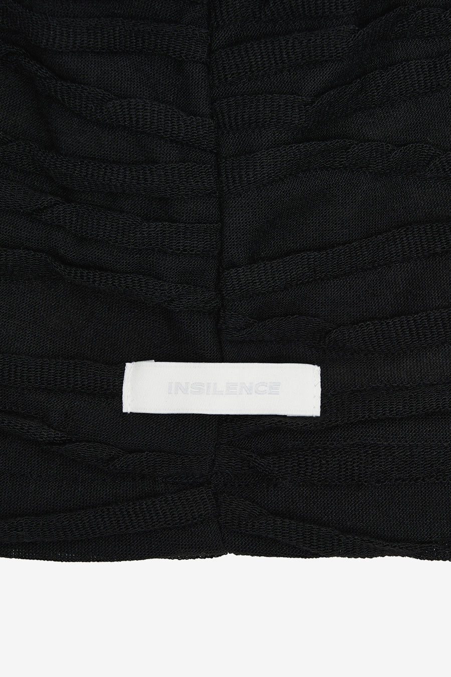 Insilence - Pleated Two-Way Beanie (Black) product image 8 | TRAB K-Fashion Australia
