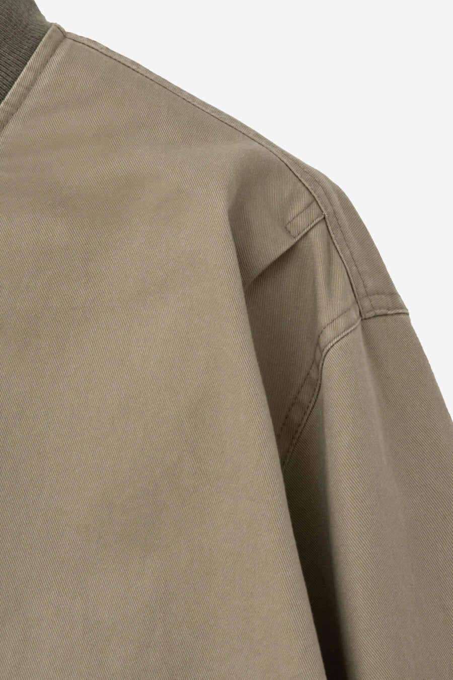 Insilence - Washed Cotton Tanker Jacket (Beige) product image 10 | TRAB K-Fashion Australia