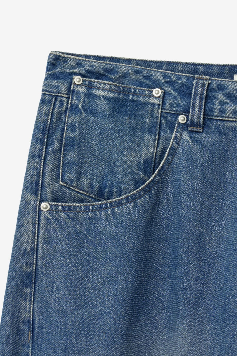 Insilence - Engineer Fit Denim Pants (Blue) product image 10 | TRAB K-Fashion Australia