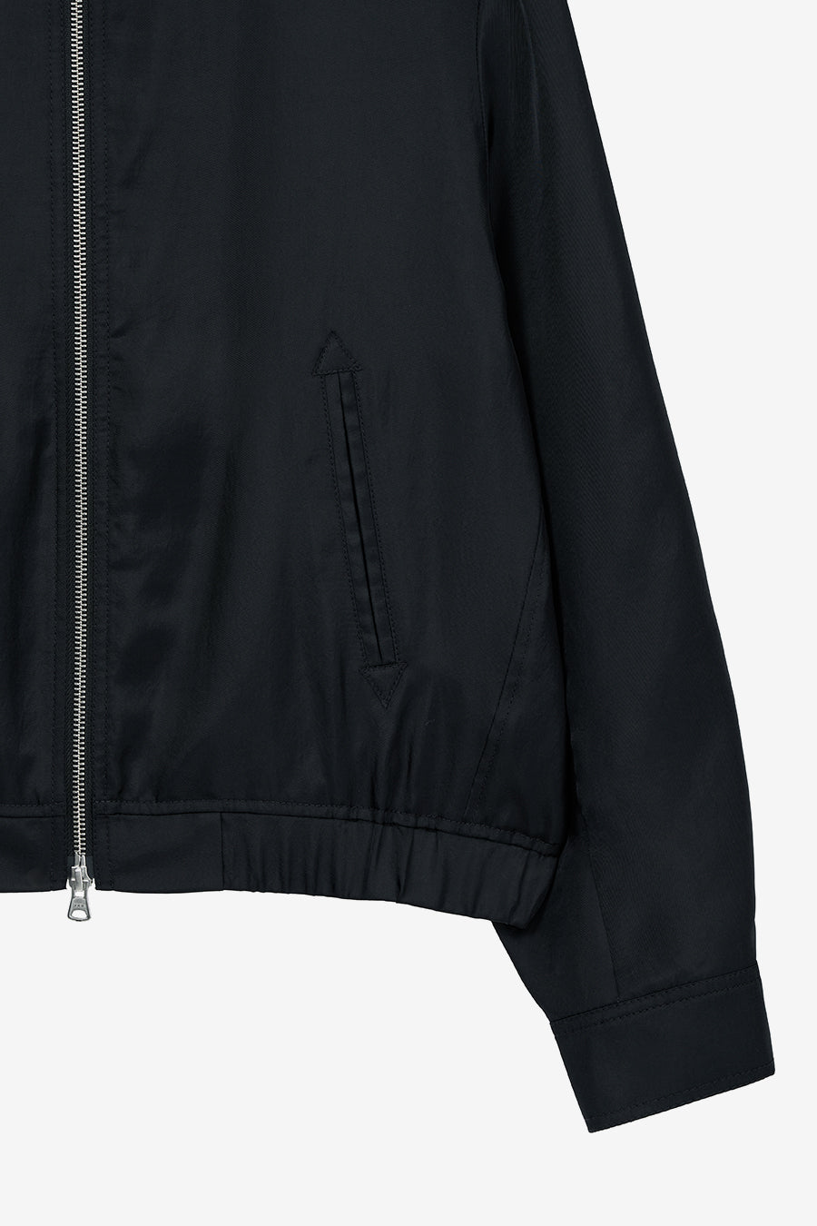 Insilence - Minimal Satin Jumper (Black) product image 10 | TRAB K-Fashion Australia