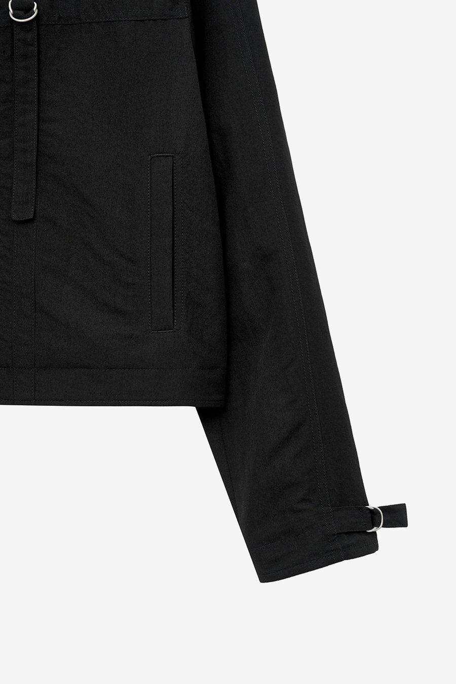 Insilence - Minimal Strap Jacket (Black) product image 10 | TRAB K-Fashion Australia