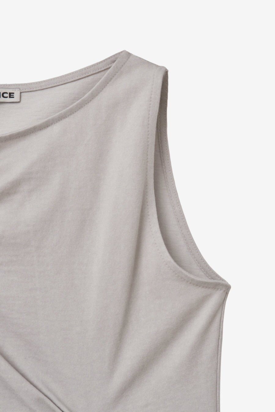 Insilence - Pintuck Draped Sleeveless (Ash Grey) product image 10 | TRAB K-Fashion Australia