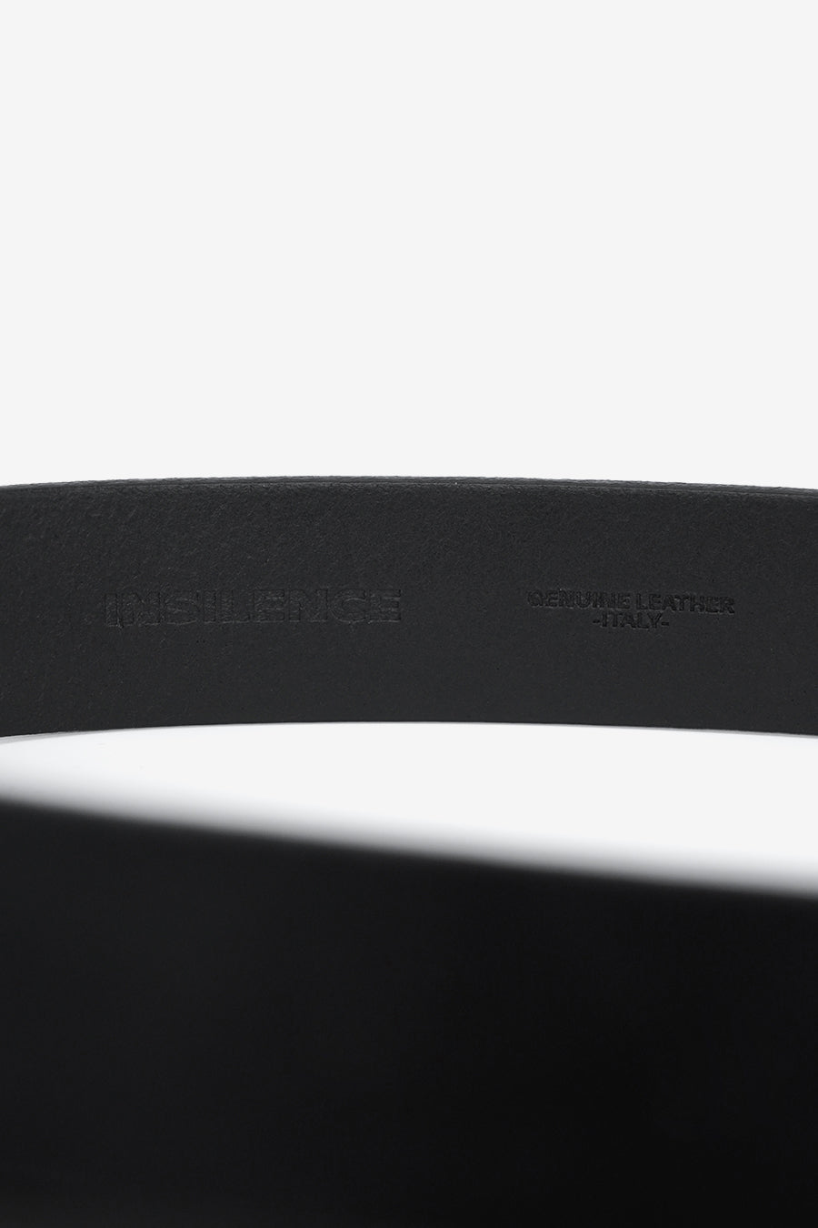 Insilence - Minimal Leather Belt (Black) product image 10 | TRAB K-Fashion Australia
