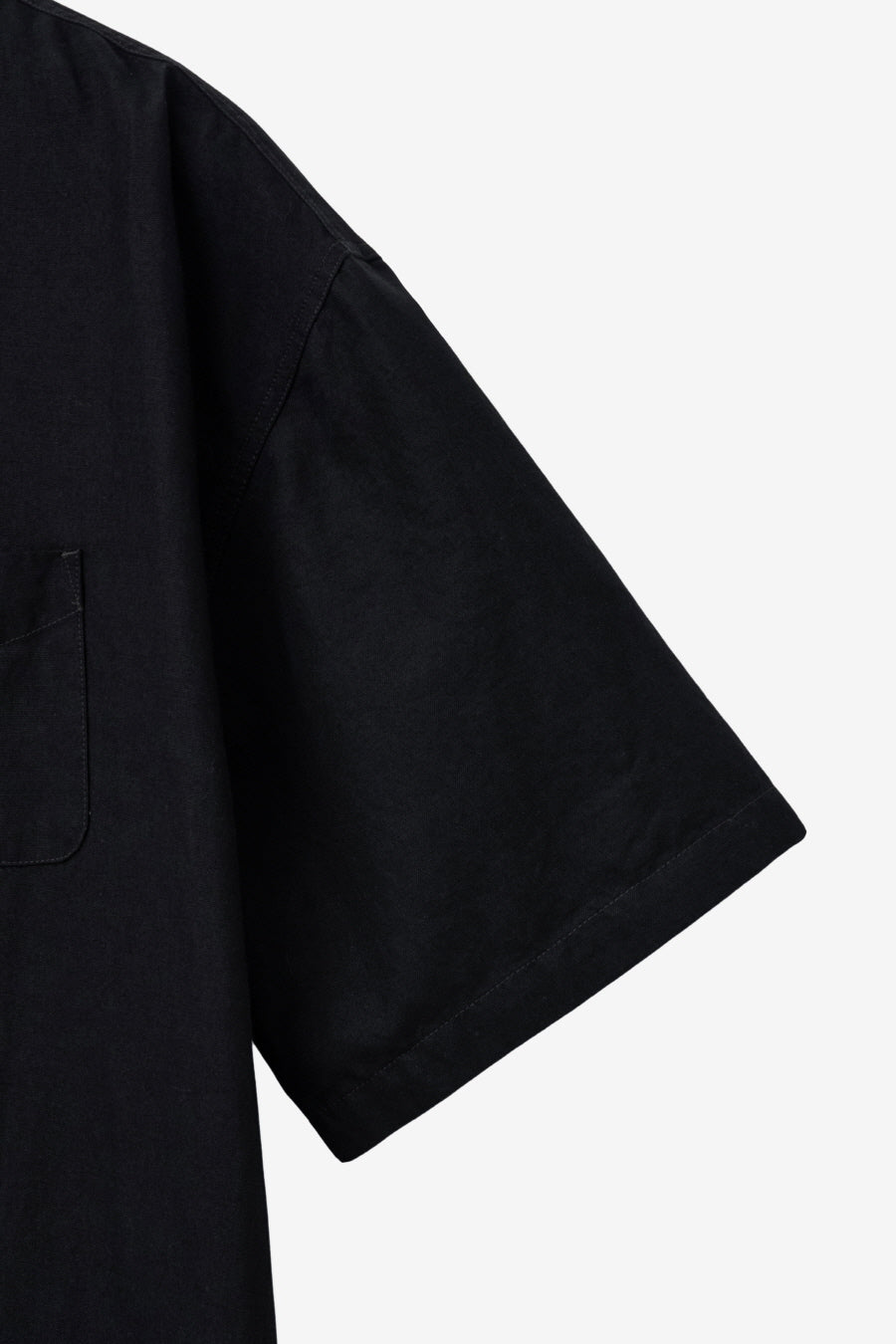 Insilence - Washed Natural Slub Shirt (Black) product image 10 | TRAB K-Fashion Australia