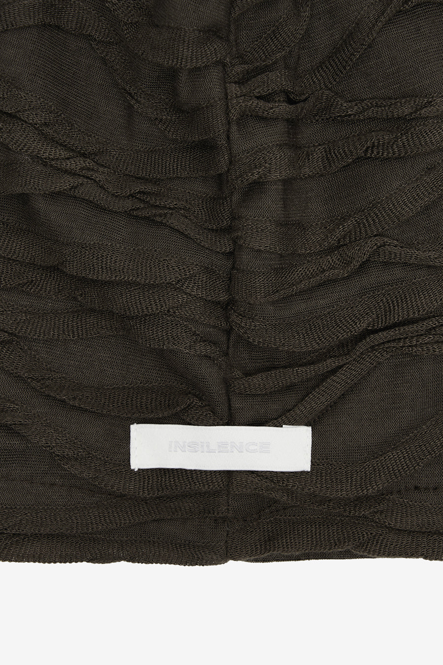 Insilence - Pleated Two-Way Beanie (Brown) product image 10 | TRAB K-Fashion Australia