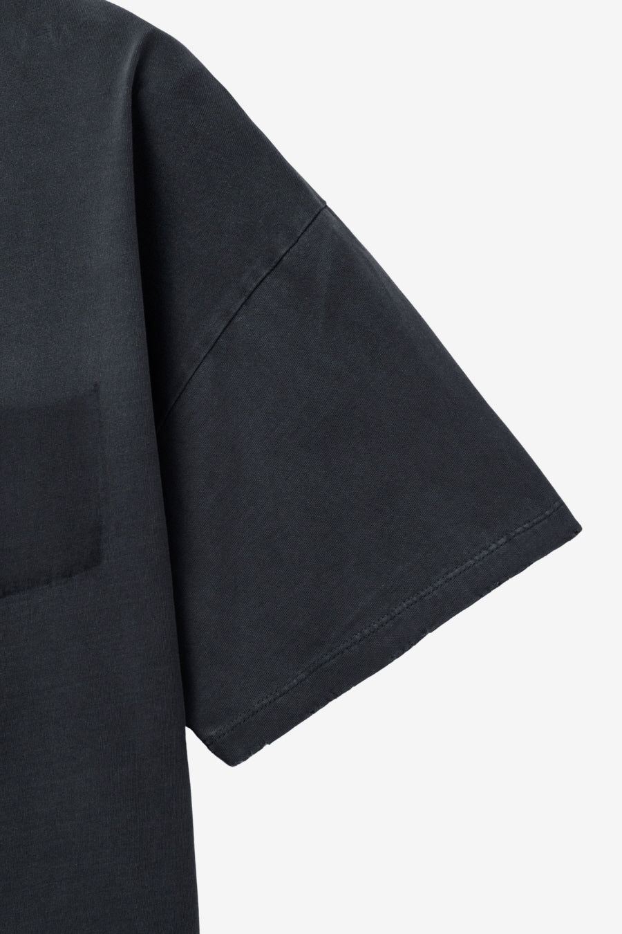 Insilence - Ghost Pocket Distressed Short Sleeve (Charcoal) product image 8 | TRAB K-Fashion Australia