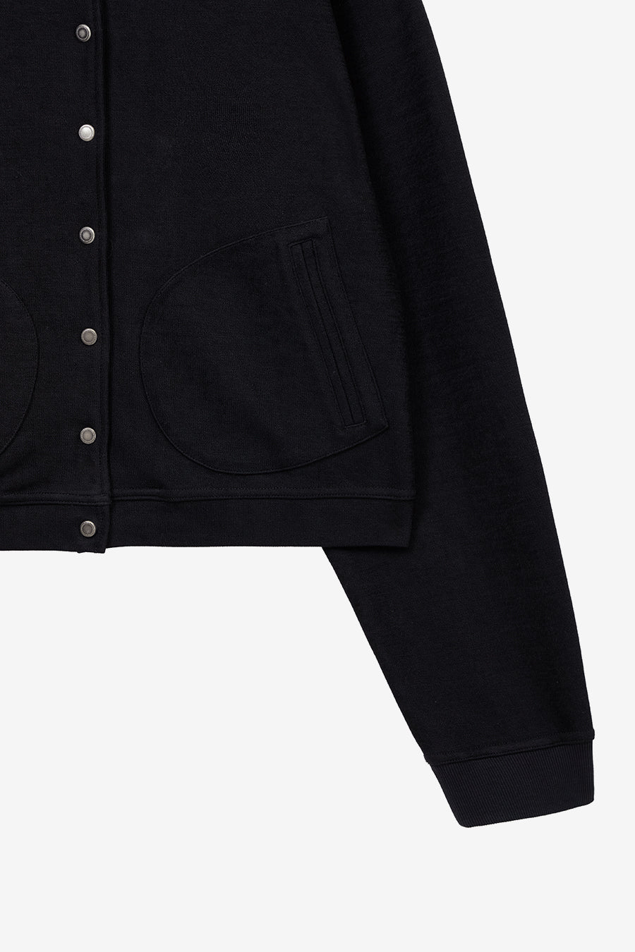 Insilence - Soft Snap Jumper (Black) product image 10 | TRAB K-Fashion Australia