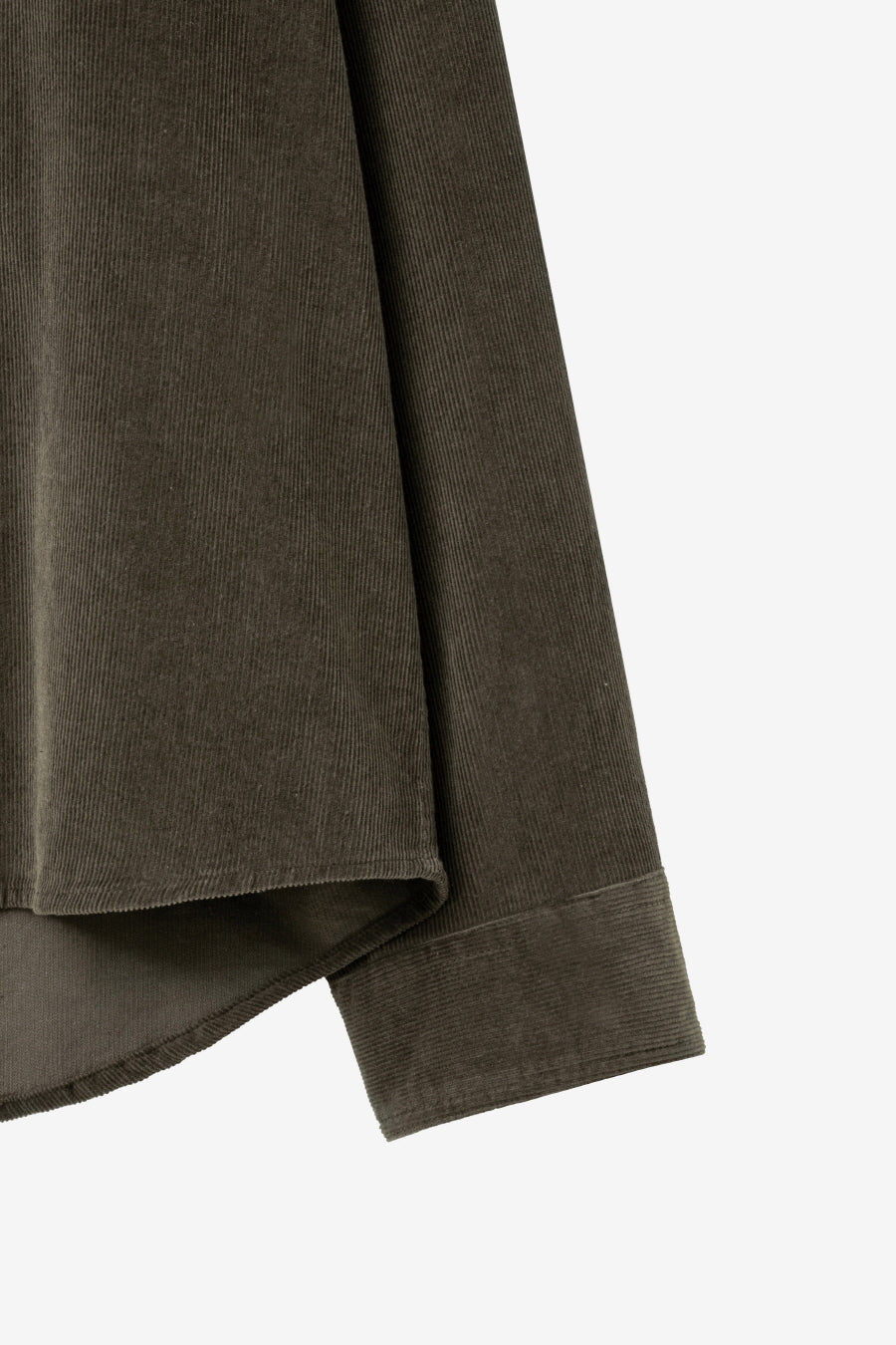 Insilence - Corduroy Two-Pocket Shirt (Brown) product image 10 | TRAB K-Fashion Australia