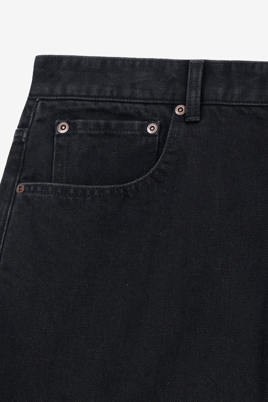 Insilence - Semi Flare Jean (Washed Black) product image 10 | TRAB K-Fashion Australia
