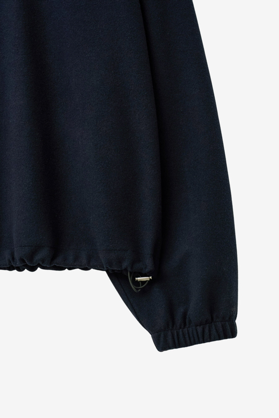 Insilence - Fleece Quarter Zip-Up (Navy) product image 10 | TRAB K-Fashion Australia