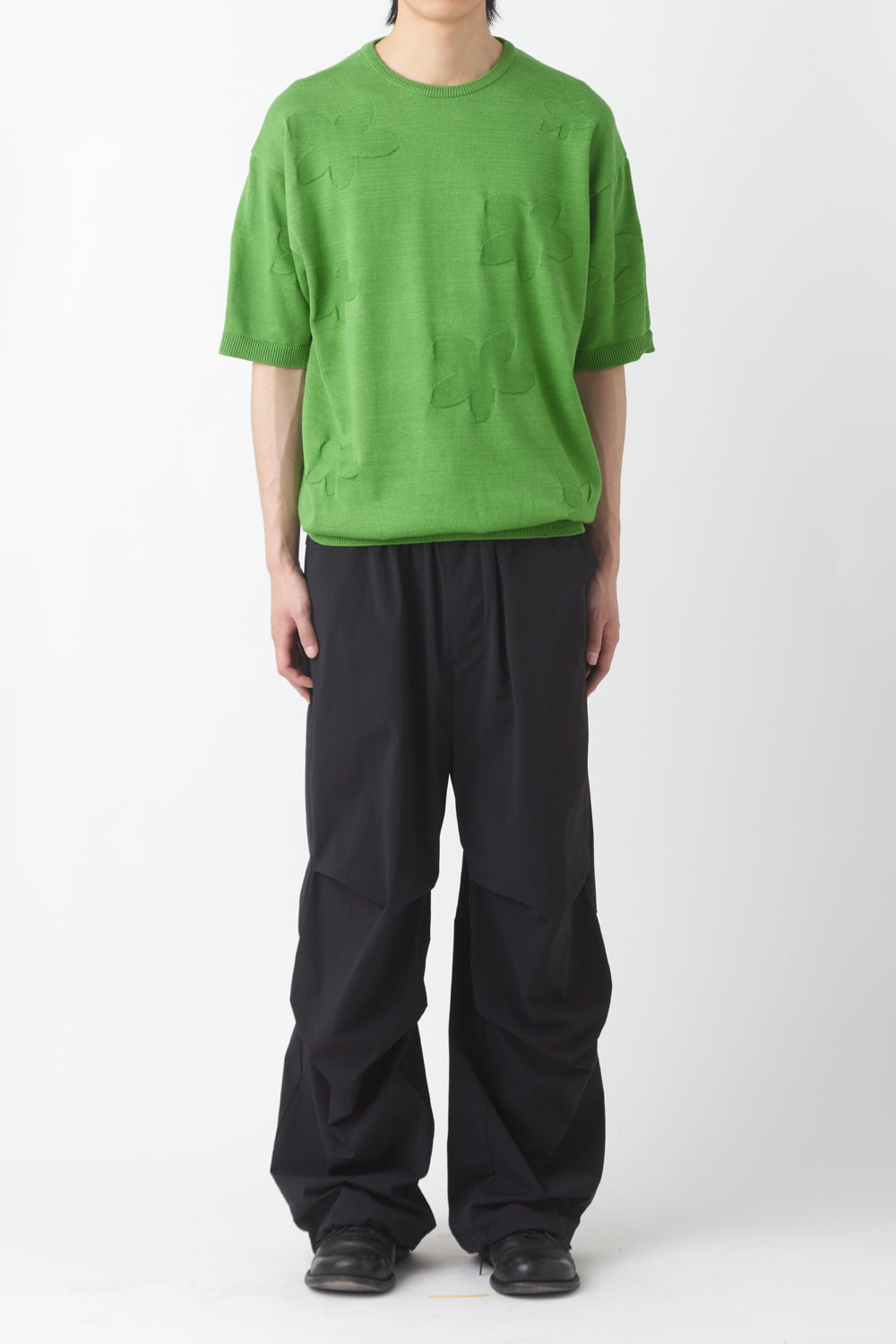 Hatchingroom - Floral Jacquard Knit V2 (Green) product image 6 | TRAB K-Fashion Australia