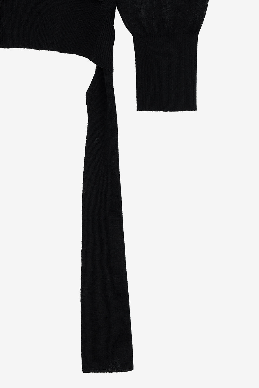Insilence - 2-Layer Linen Cardigan (Black) product image 11 | TRAB K-Fashion Australia