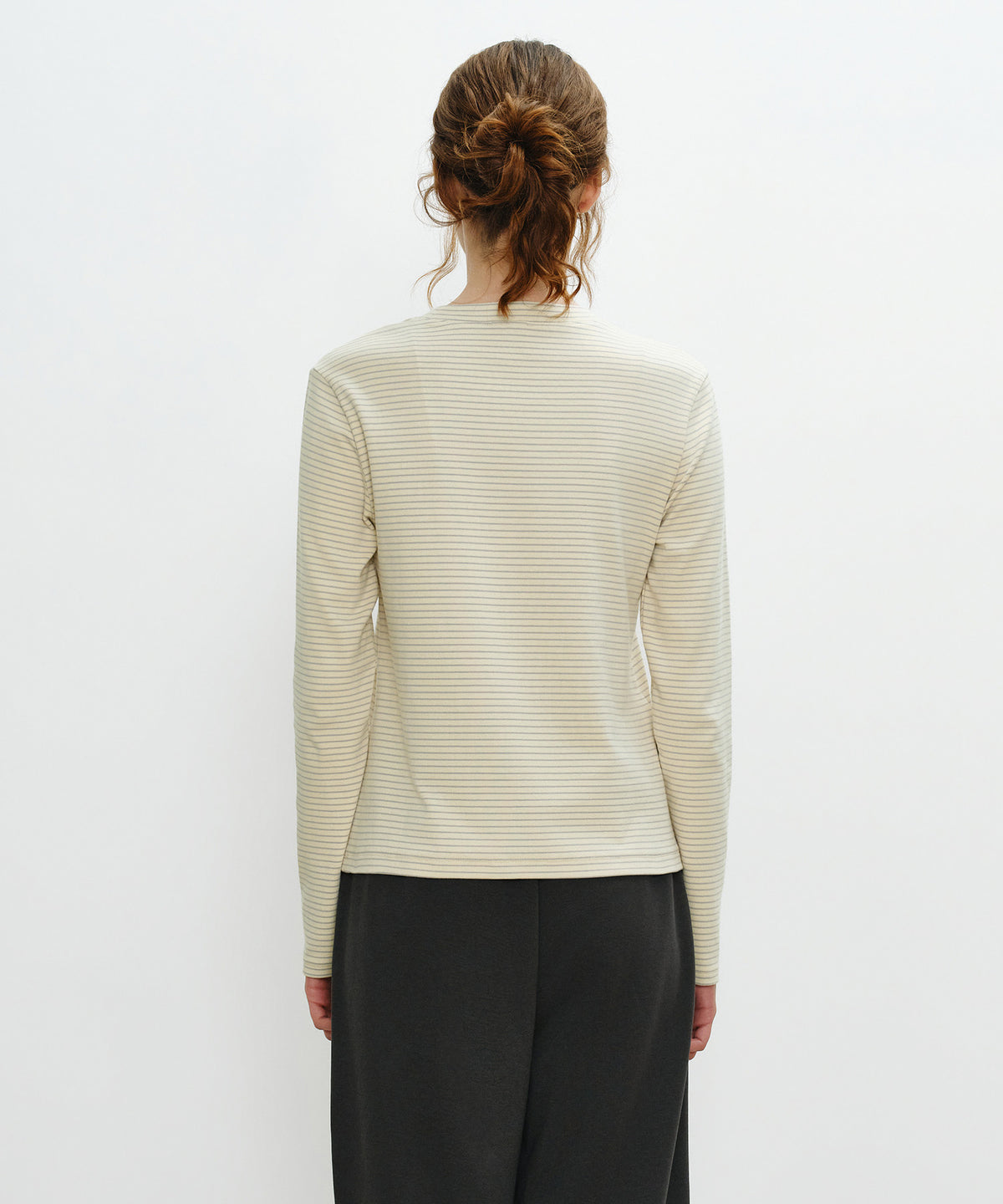 Marithe & Francois Girbaud - Basic Long Sleeve (Butter) product image 3 | TRAB K-Fashion Australia