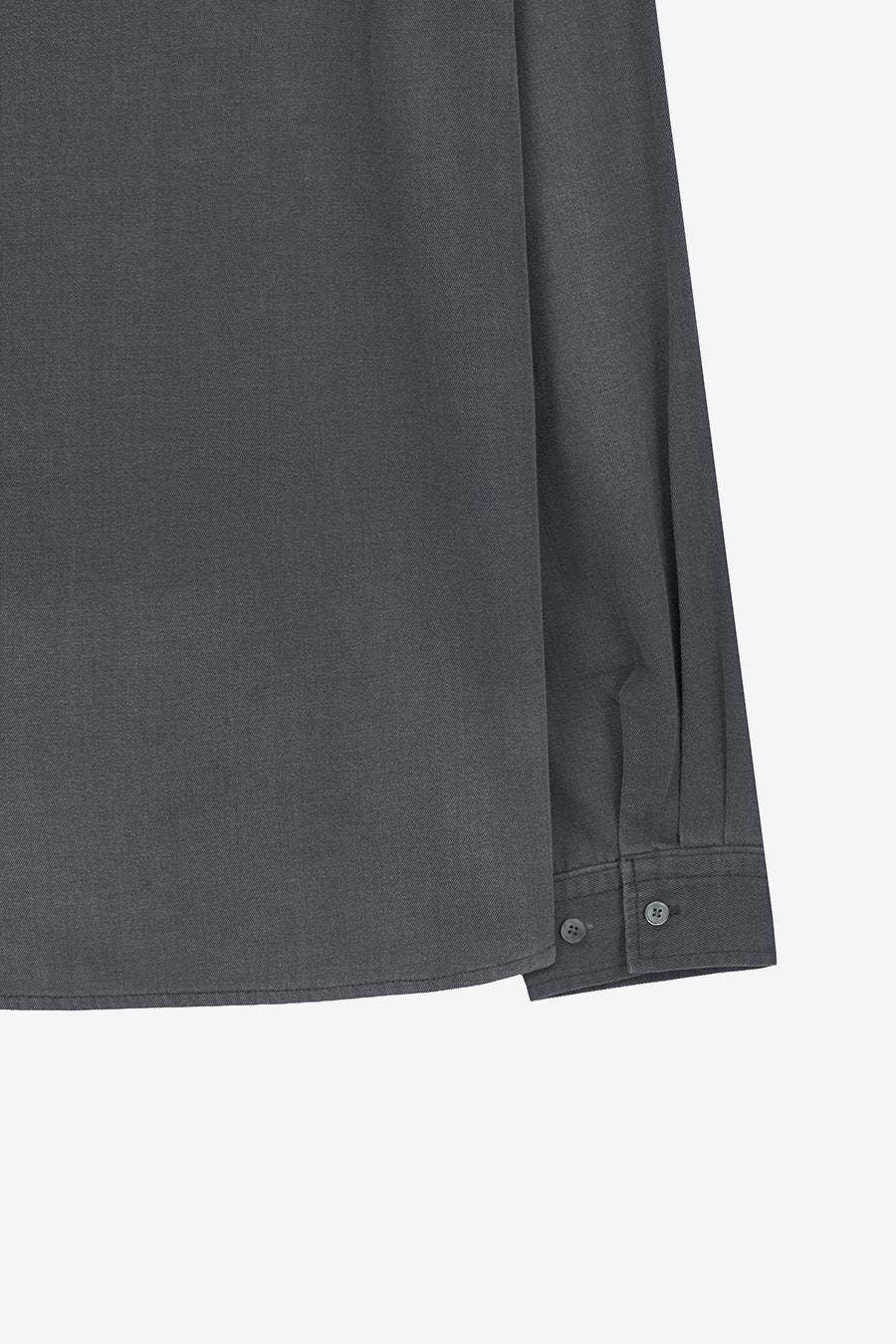 Insilence - Ghost Pocket Denim Shirt (Washed Grey) product image 9 | TRAB K-Fashion Australia
