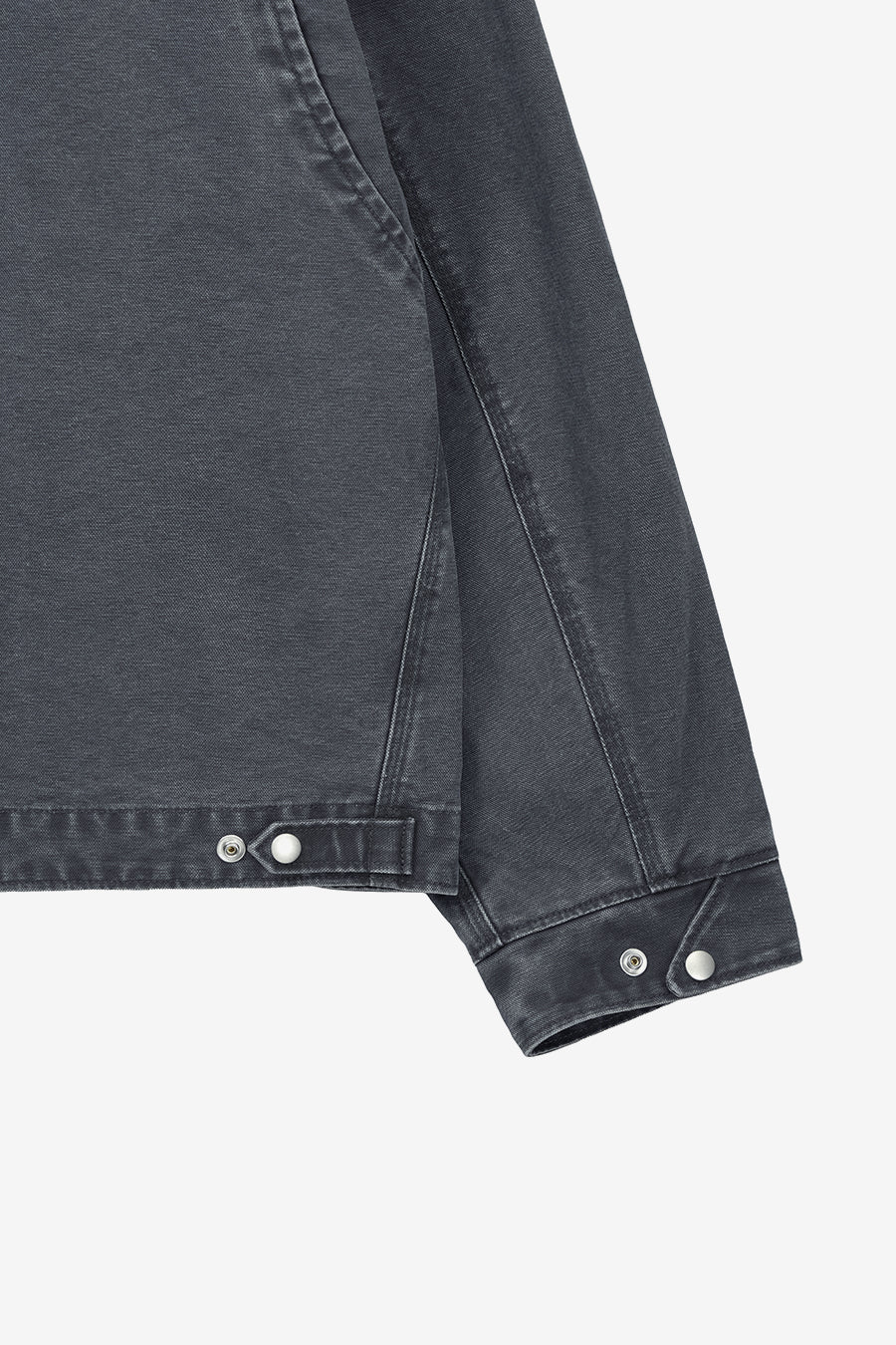 Insilence - Duck Cotton Work Jacket (Faded Grey) product image 11 | TRAB K-Fashion Australia
