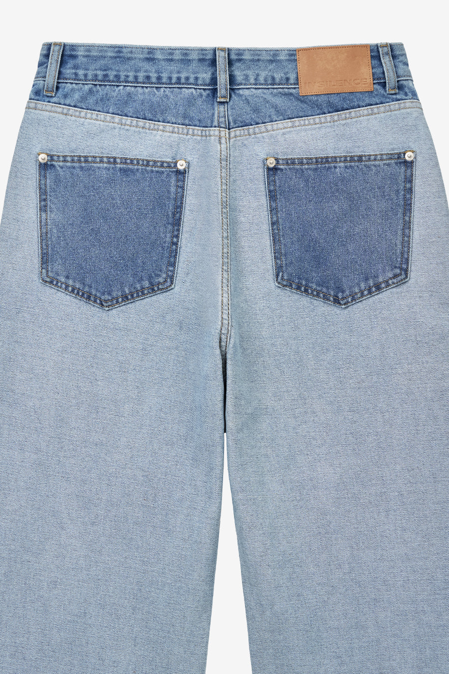 Insilence - Reverse Straight Denim (Blue) product image 11 | TRAB K-Fashion Australia