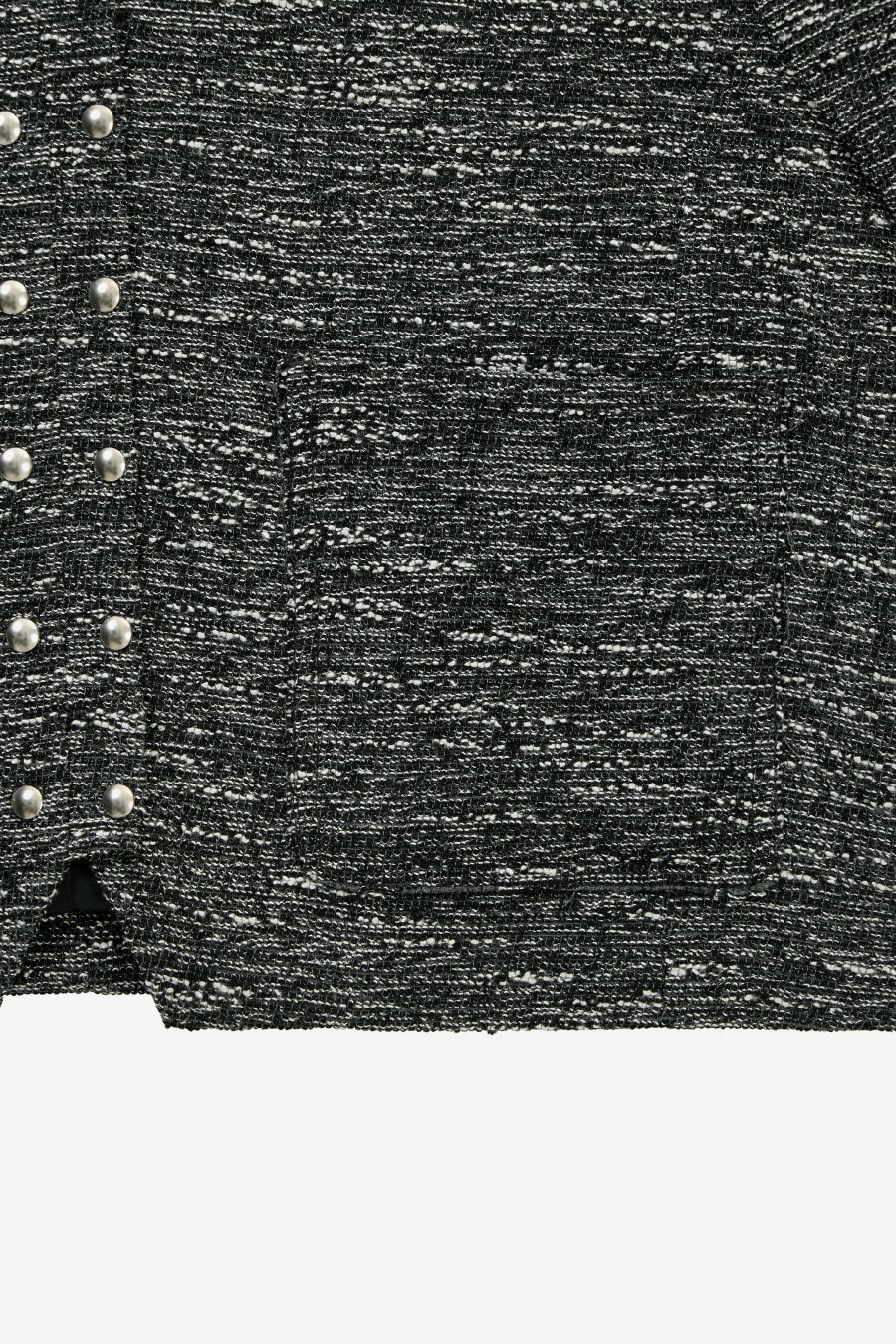 Insilence - Snap Detail Tweed Jacket (Multi) product image 11 | TRAB K-Fashion Australia
