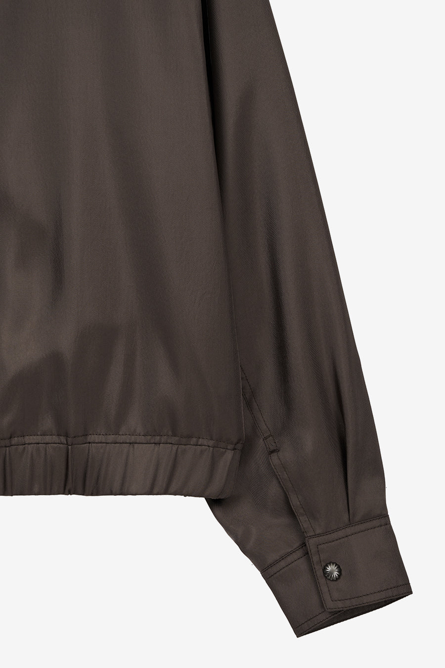 Insilence - Minimal Satin Jumper (Brown) product image 11 | TRAB K-Fashion Australia