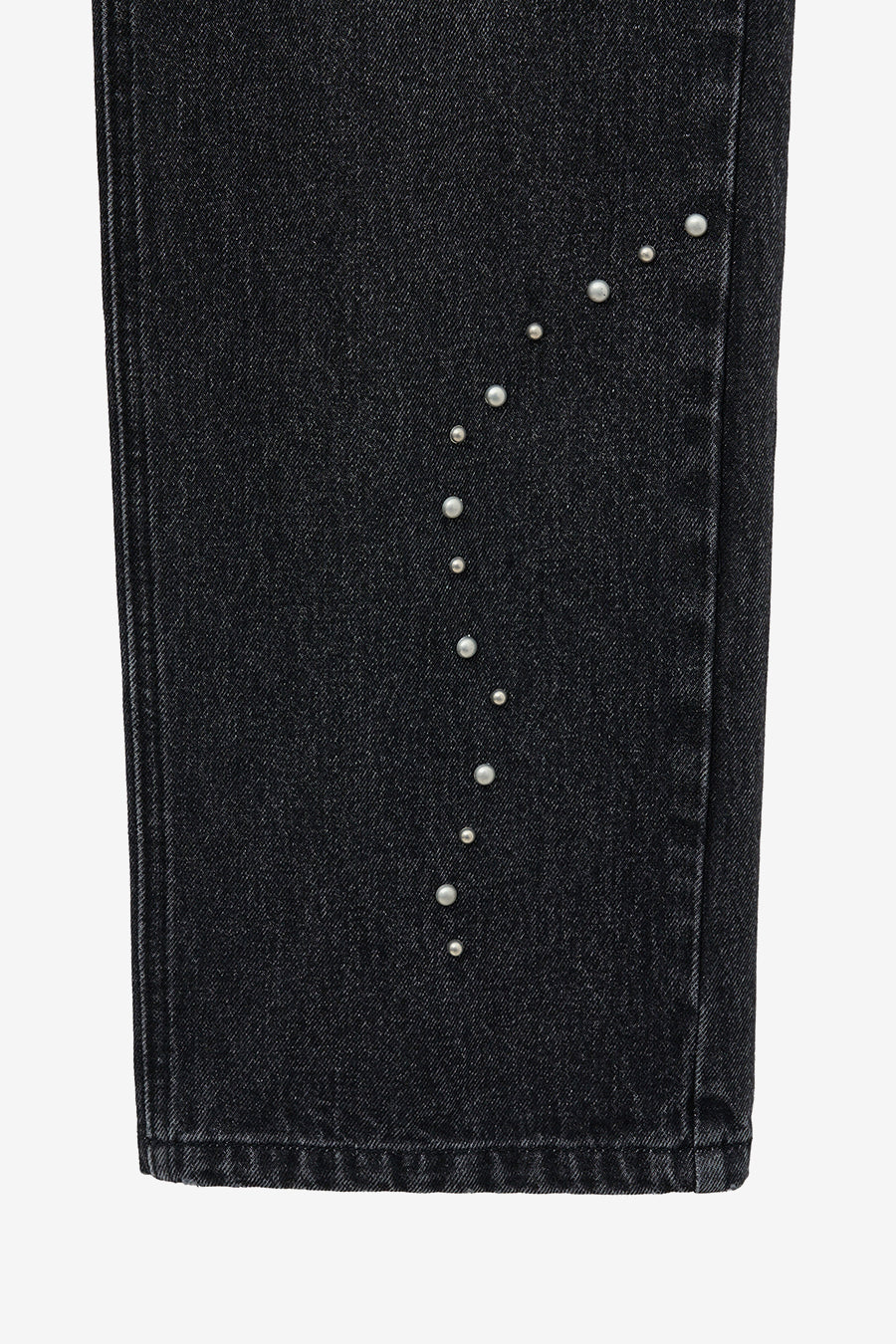 Insilence - Curving Stud Denim (Black) product image 11 | TRAB K-Fashion Australia