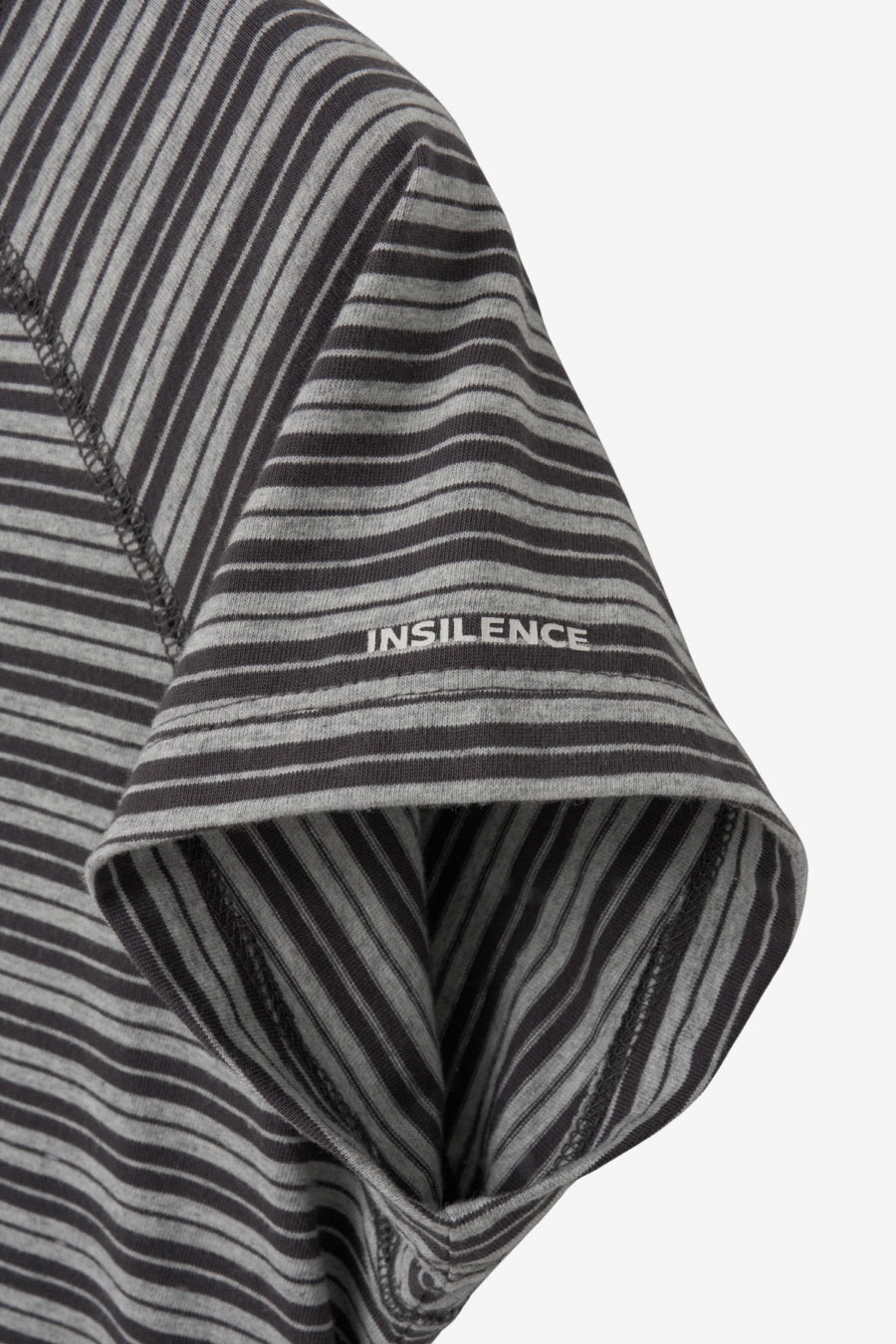 Insilence - Stripe Baby T-Shirt (Grey) product image 11 | TRAB K-Fashion Australia