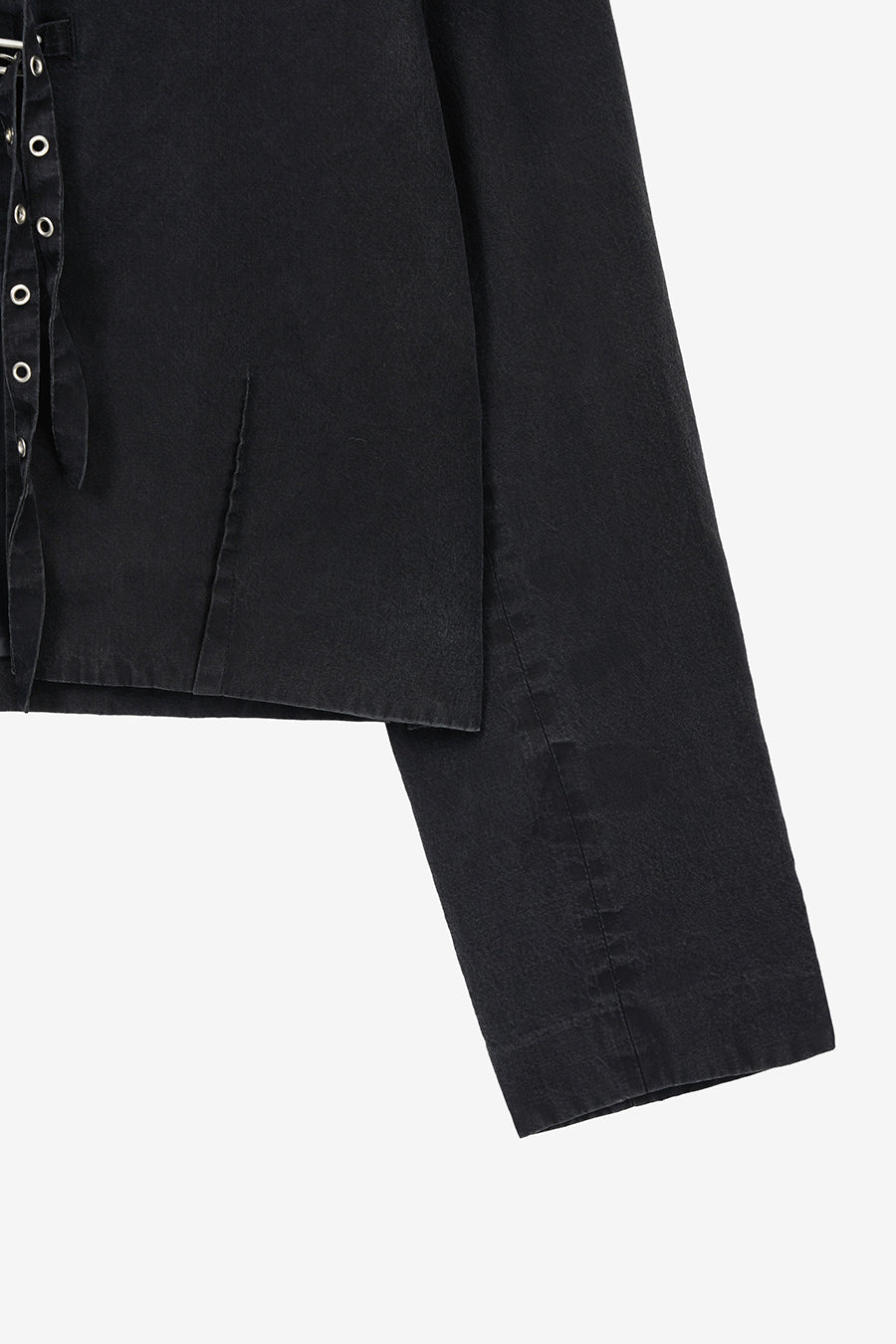 Insilence - Washed Strap Jacket (Washed Black) product image 11 | TRAB K-Fashion Australia