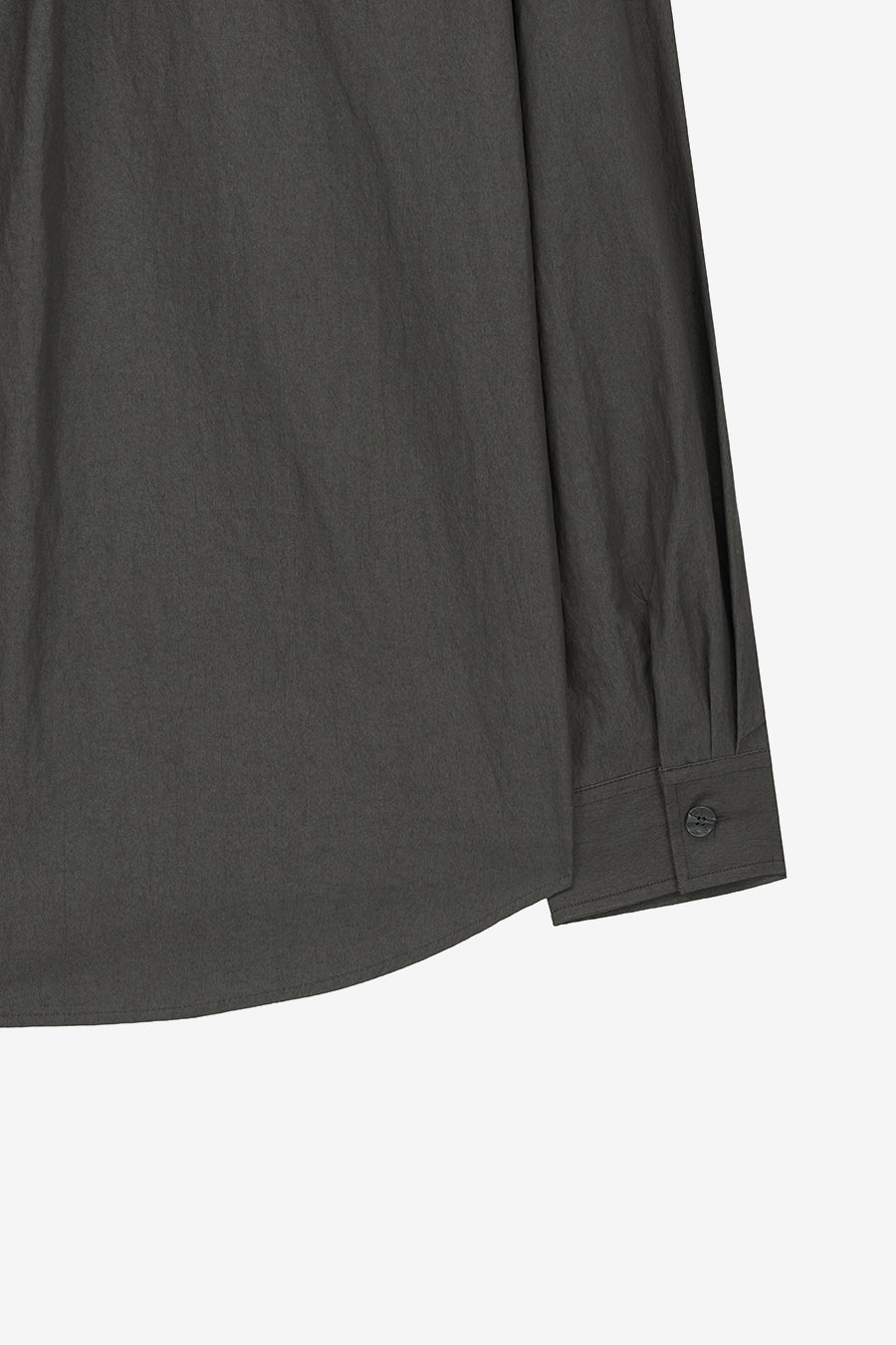 Insilence - Button Point Shirt (Ash Brown) product image 9 | TRAB K-Fashion Australia