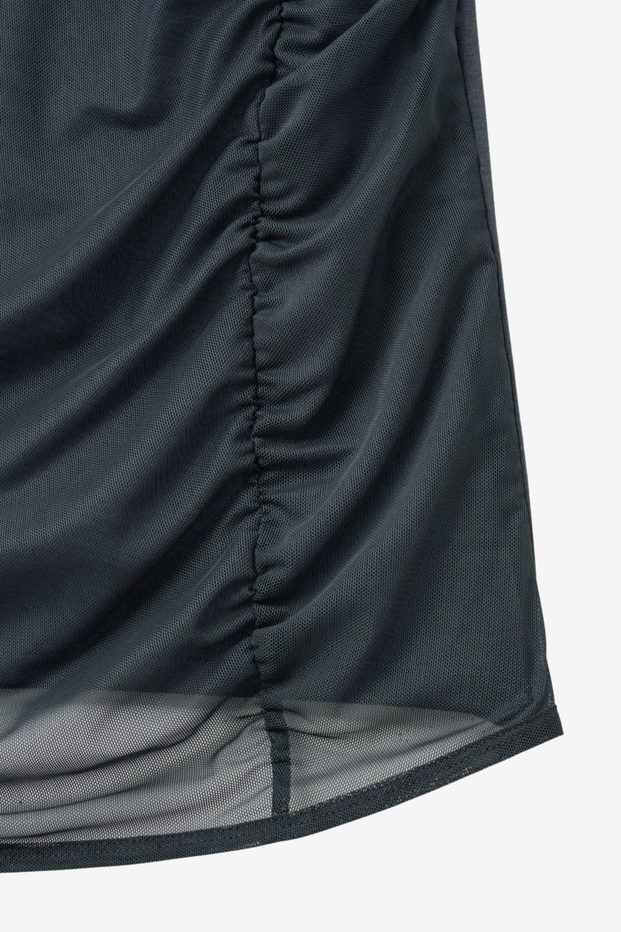 Insilence - Mesh Layered Short Sleeve (Charcoal) product image 11 | TRAB K-Fashion Australia