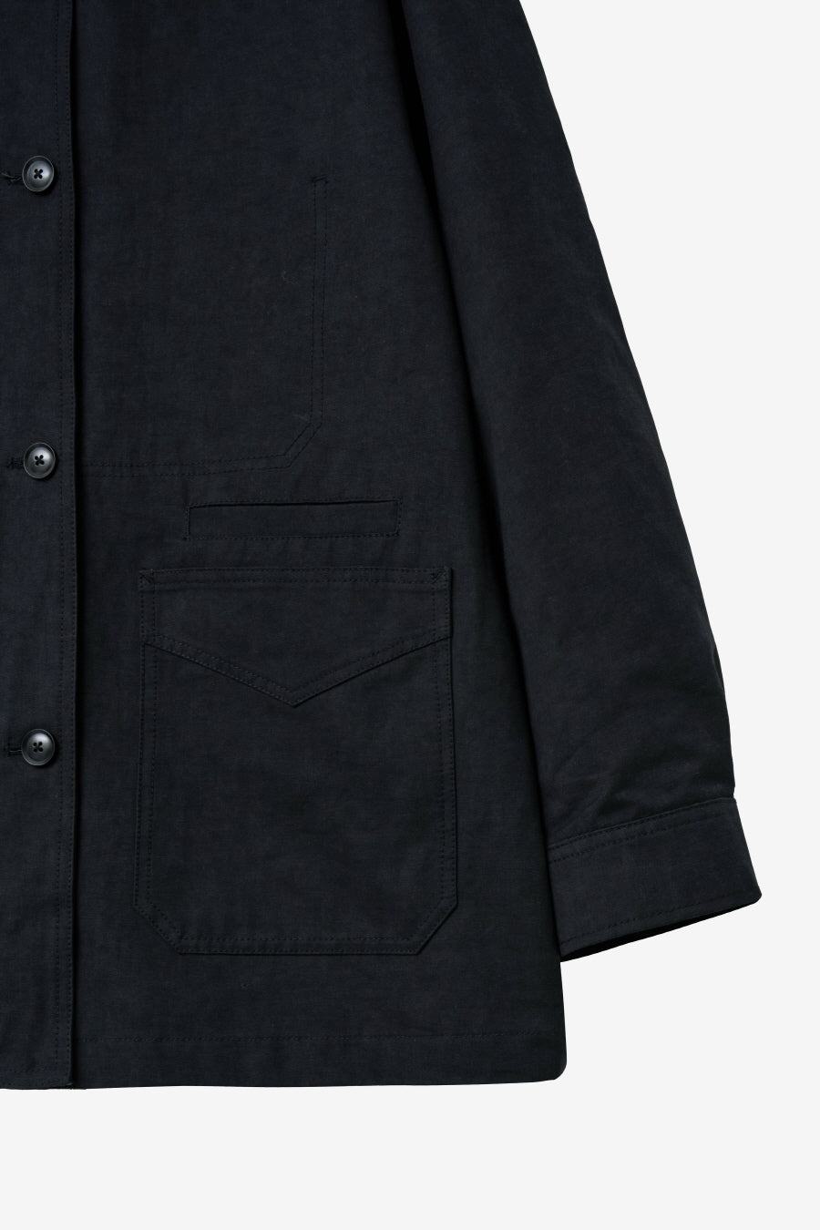 Insilence - French Cotton Work Jacket (Black) product image 11 | TRAB K-Fashion Australia