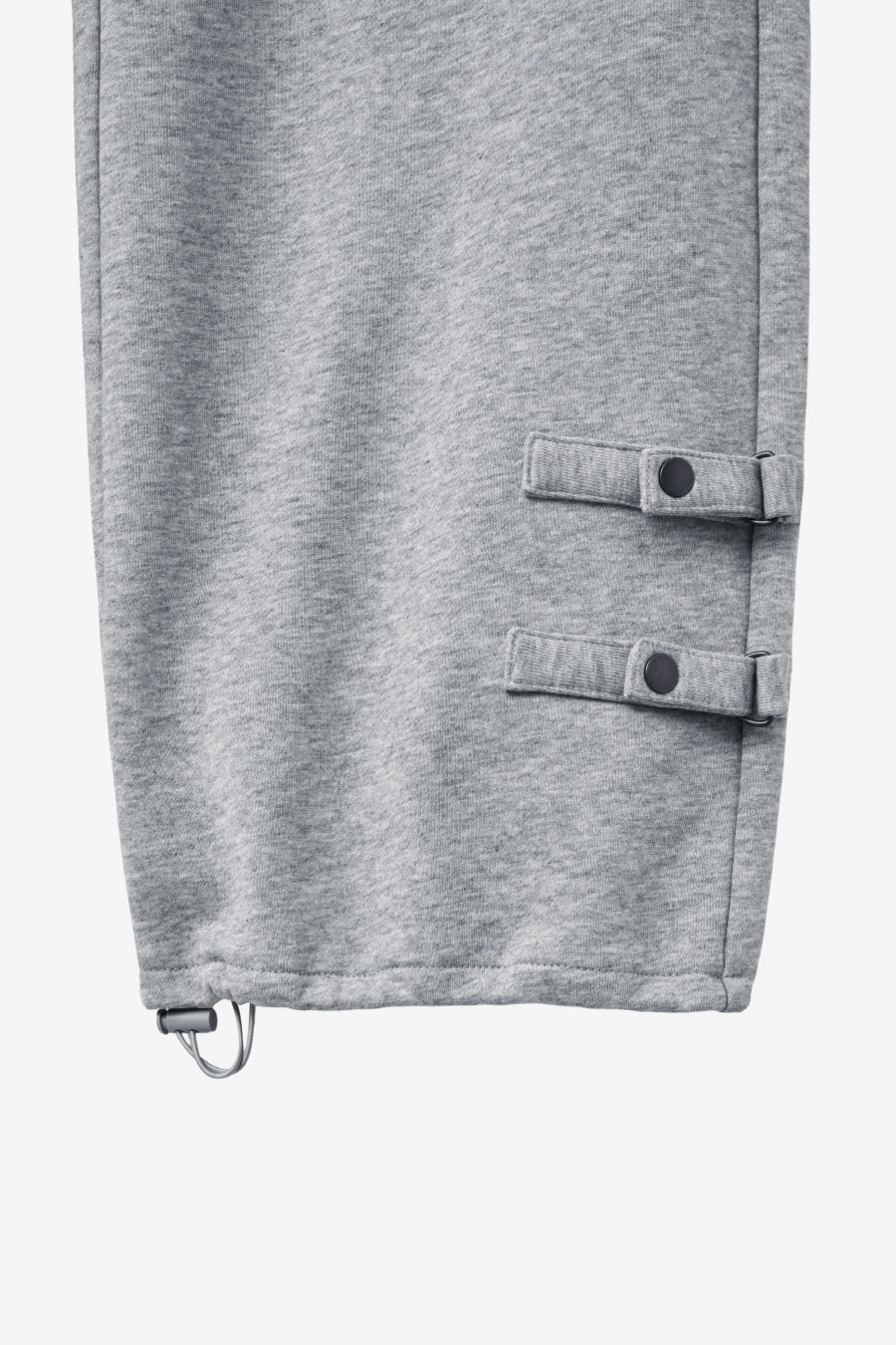 Insilence - Belted Strap Sweat Pants (Melange Grey) product image 11 | TRAB K-Fashion Australia