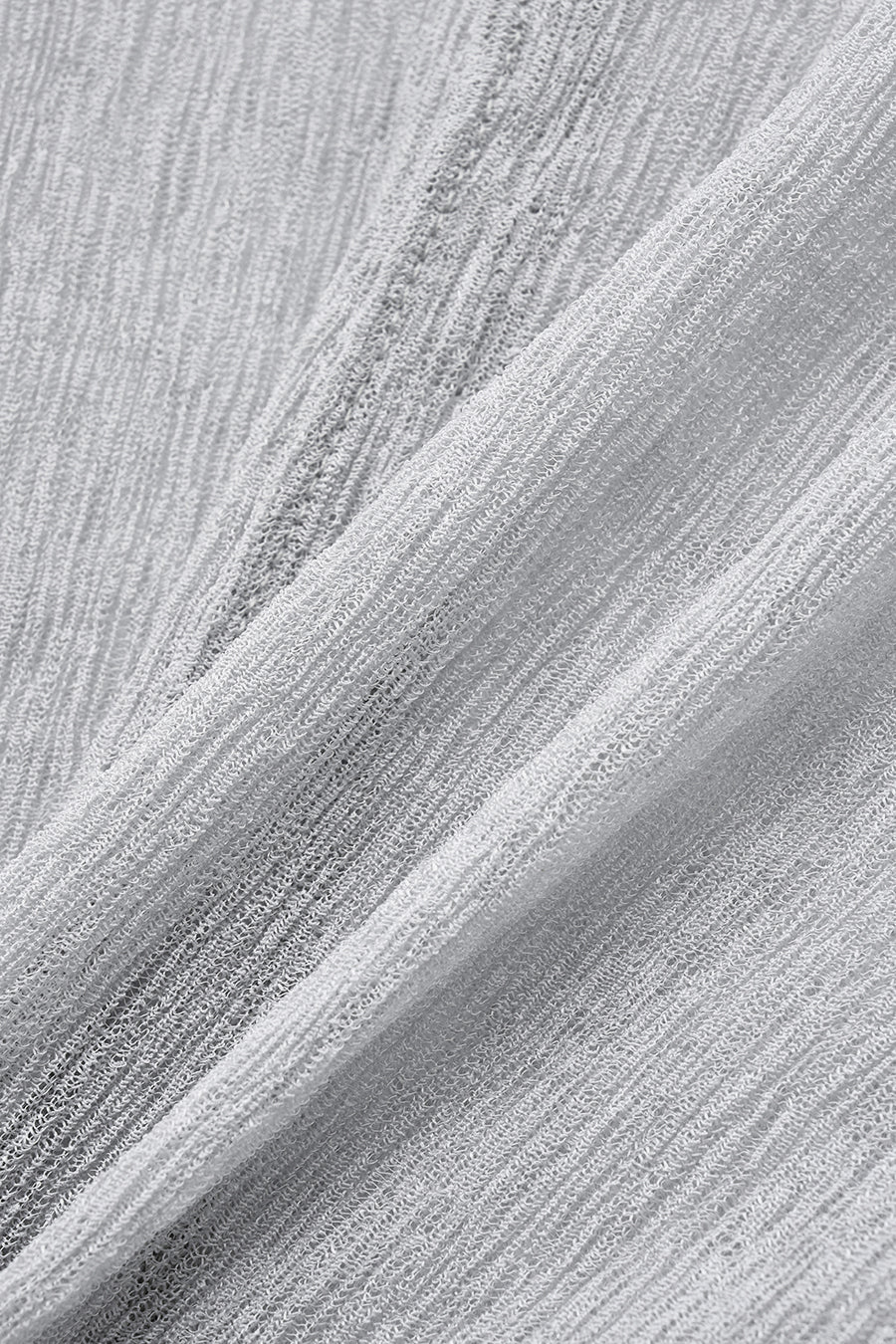 Insilence - Sheer pleated top (Grey) product image 11 | TRAB K-Fashion Australia