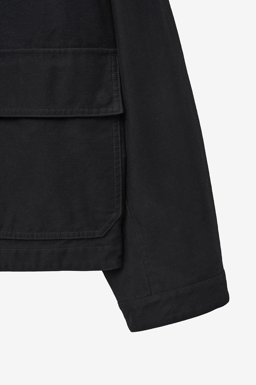 Insilence - Back Satin MK3 Flight Jacket (Black) product image 11 | TRAB K-Fashion Australia