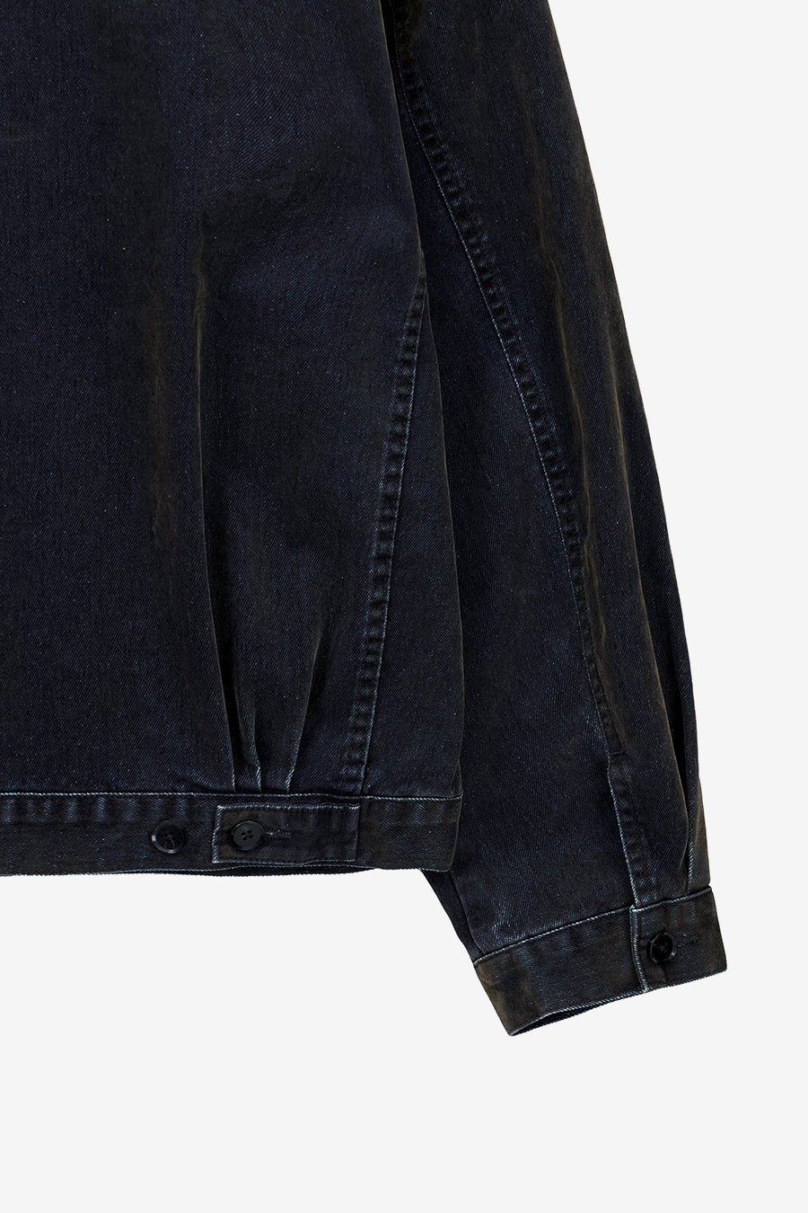 Insilence - Velvet Denim Engineer Jacket (Black) product image 11 | TRAB K-Fashion Australia