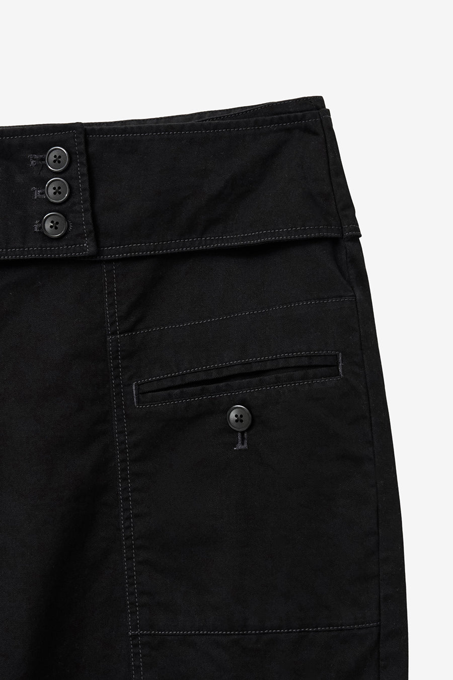 Insilence - Washed Cotton Pocket Pants (Black) product image 11 | TRAB K-Fashion Australia